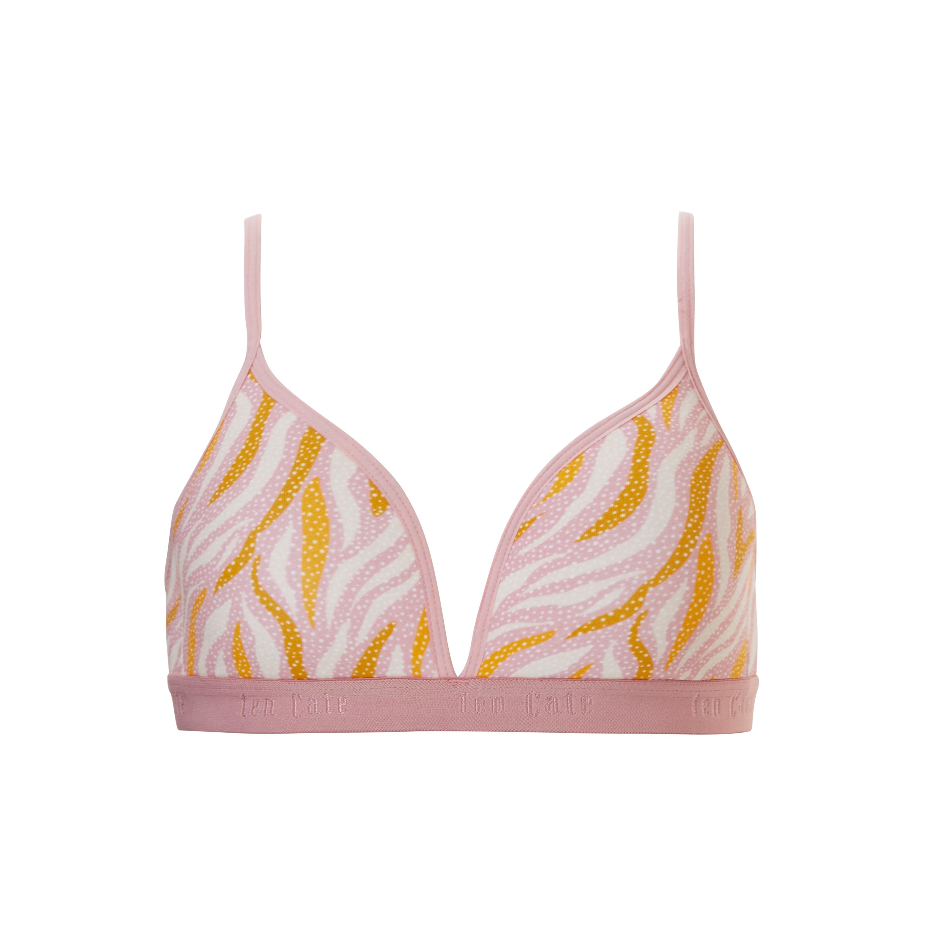 voorgevormde BH top zebra maat 34C (65C)