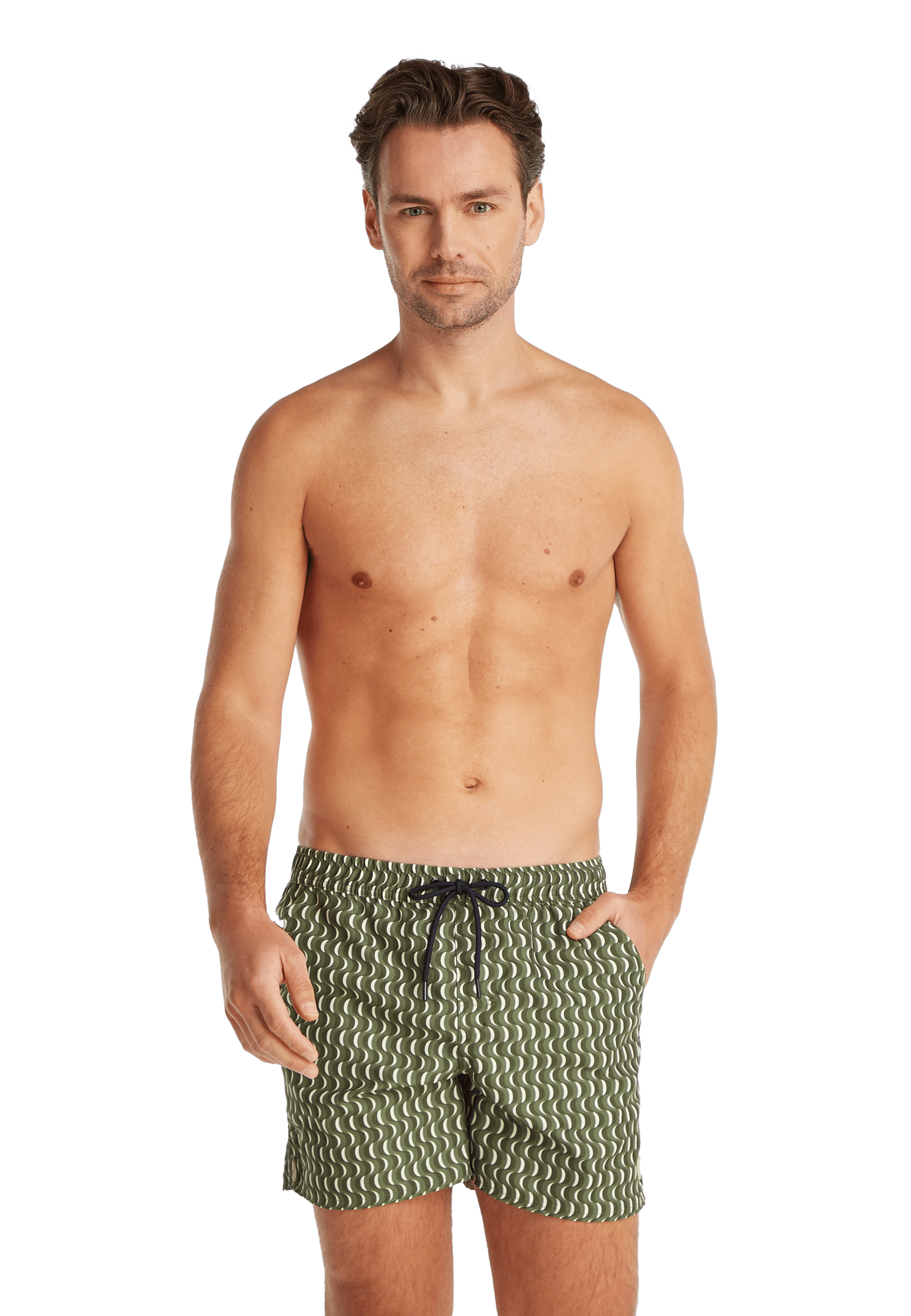 Zwembroek greenswirl maat S