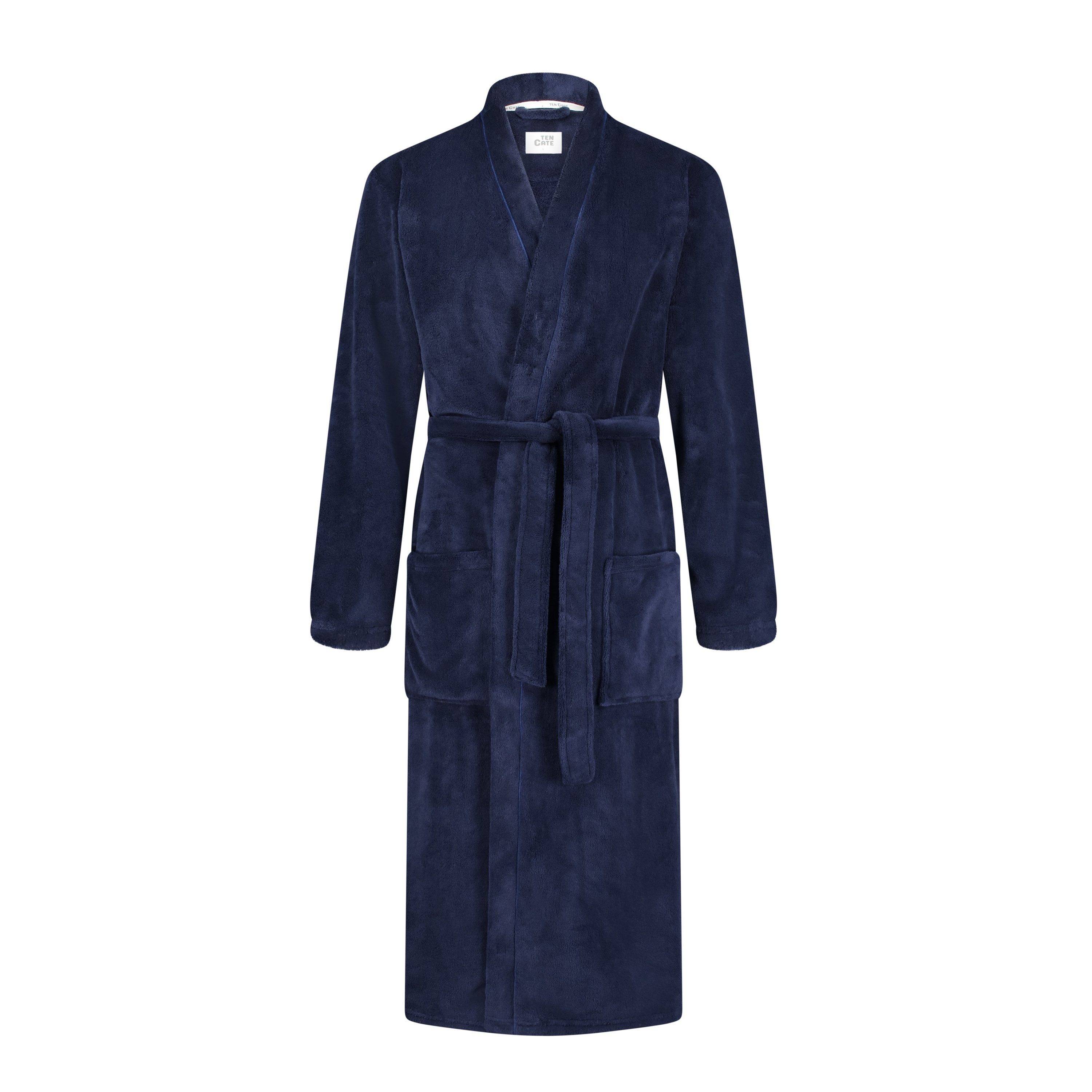Ten Cate Heren badjas Fleece Navy