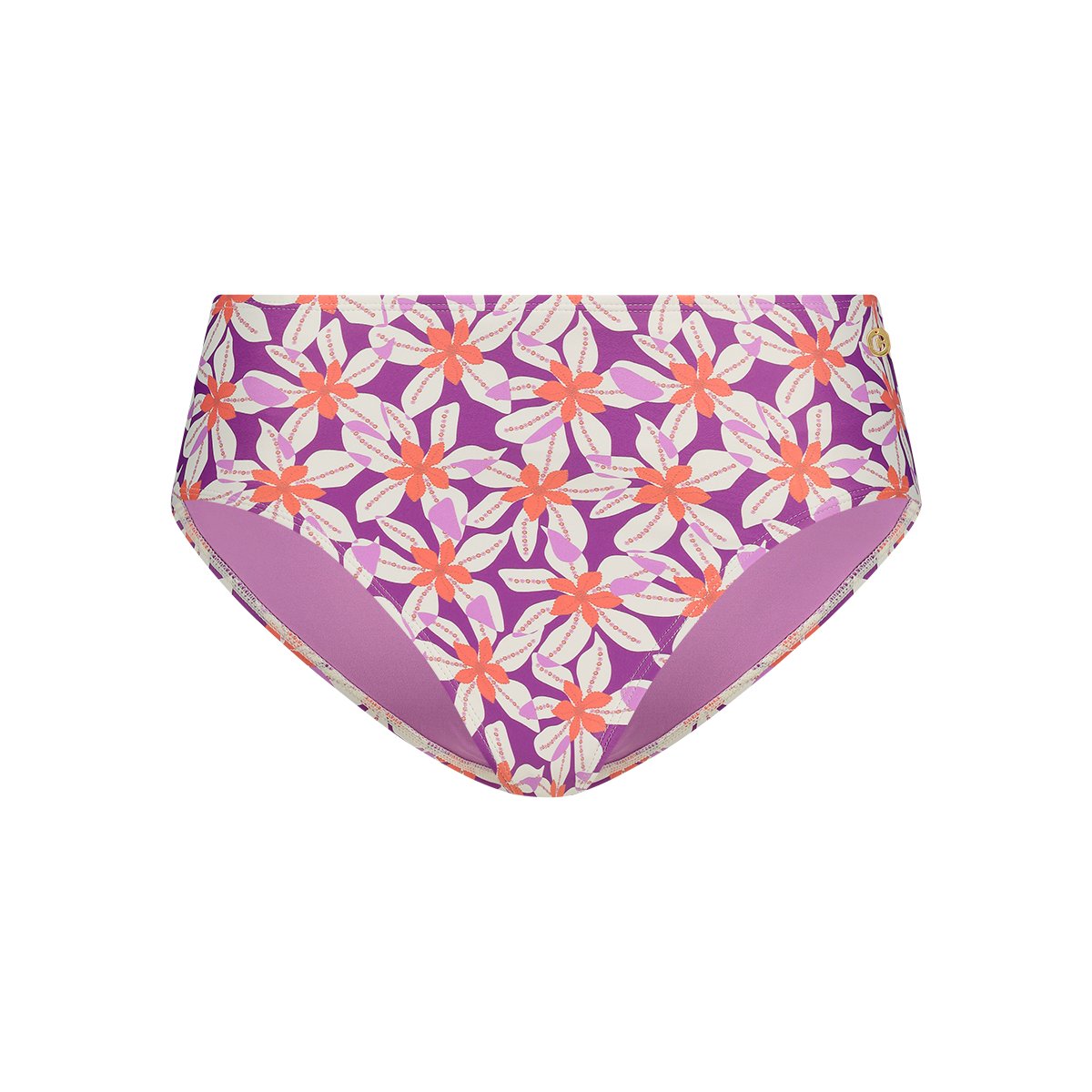 Bikini bottom midi summer flowers maat 36