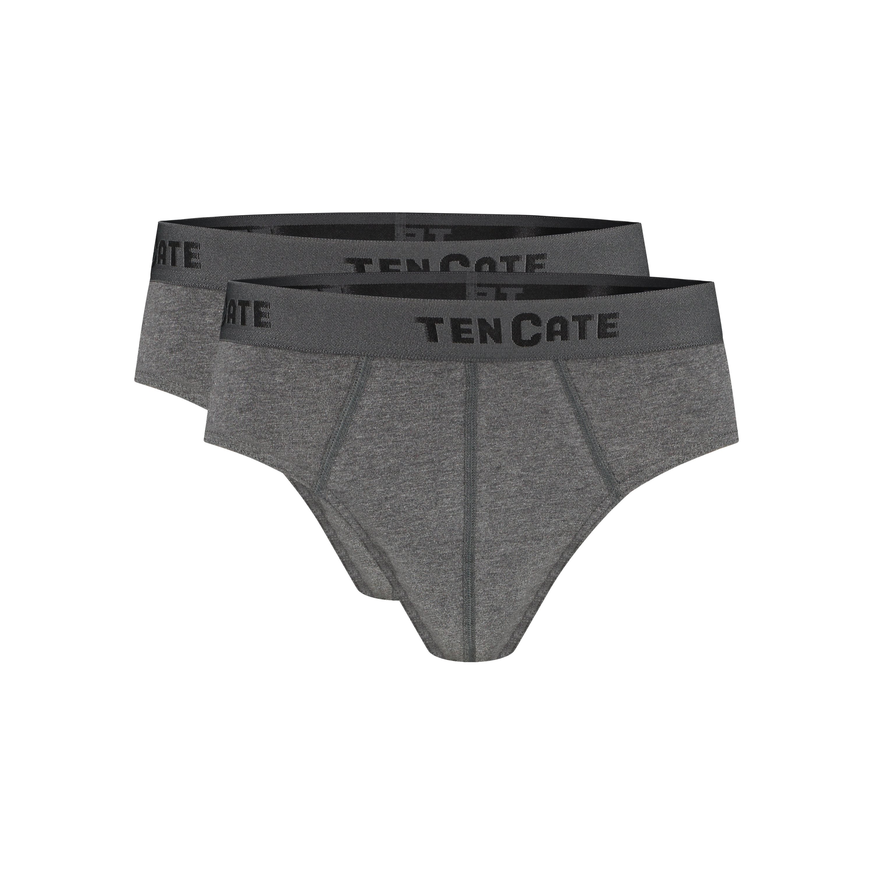 Basics 2 Pack heren sportslips 32319 Heren slips met elastische band Biologisch katoen Mannen ondergoed