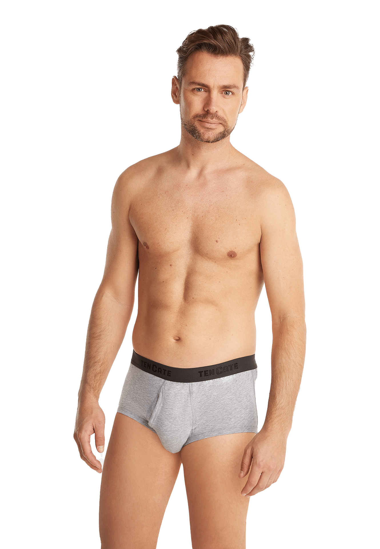 slip met gulp grey melange 2 pack maat 2XL