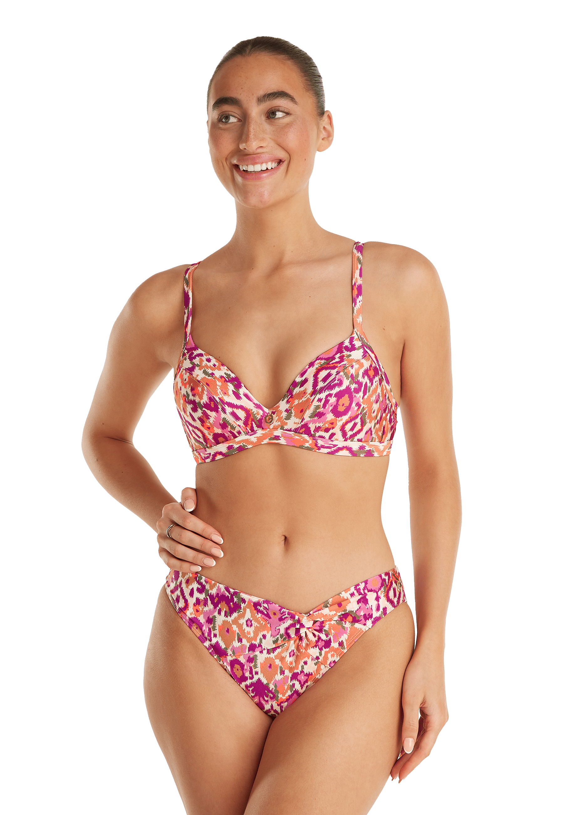 Knot bikini bottom summer ikat maat 36