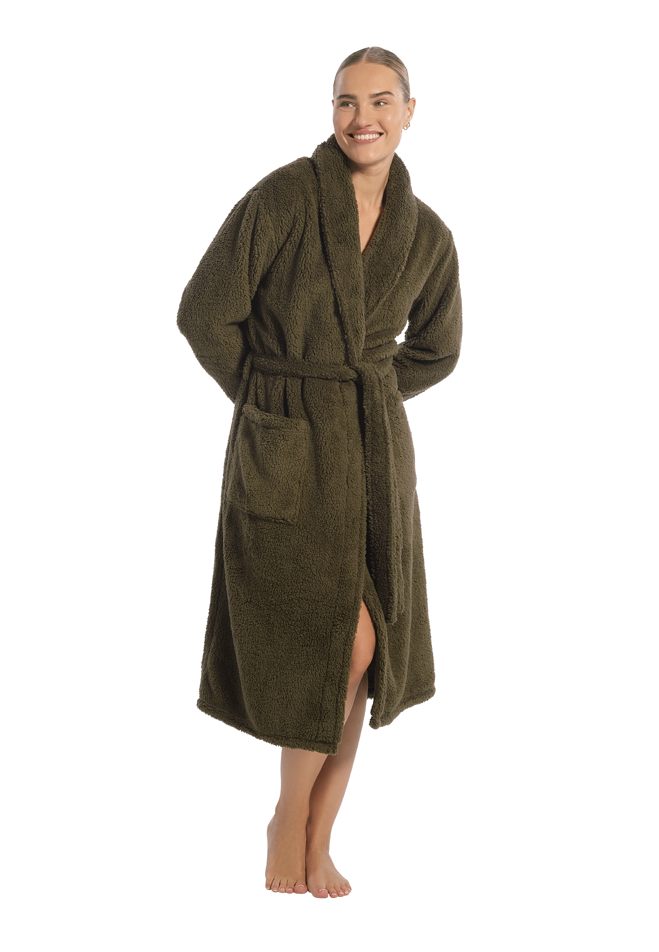 Badjas forest mist maat XL