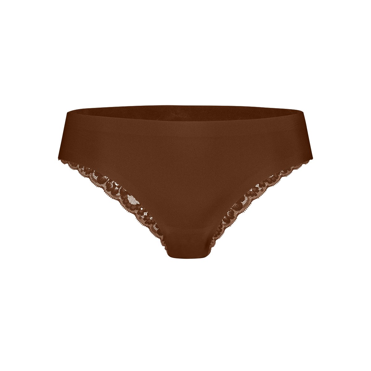 Secrets Brazilian slip met kant Colours Kanten lage brazilian dames slip naadloos