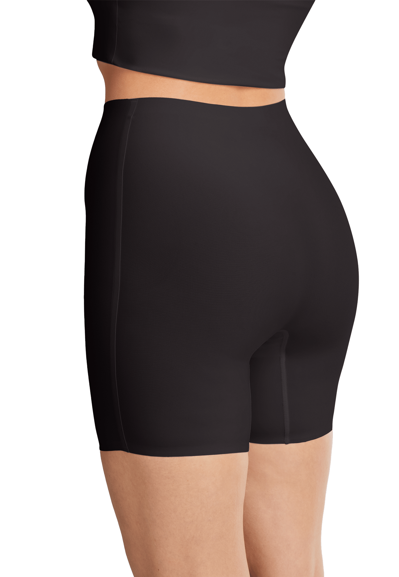 La Culotte Longue taille haute Ten Cate Secrets Pour Femmes possède les caractéristiques cuivantes: La culotte Longue Taille Haute Ten Cate Secrets pour femme est une culotte longue sans couture, fait d'un matériau respirant et doux. Spécifications:  Coupe: coupe ajustée; taille élastique; sans couture; longues jambes Couleur: noir Matériaux: 88% polyester - 12% élasthanne