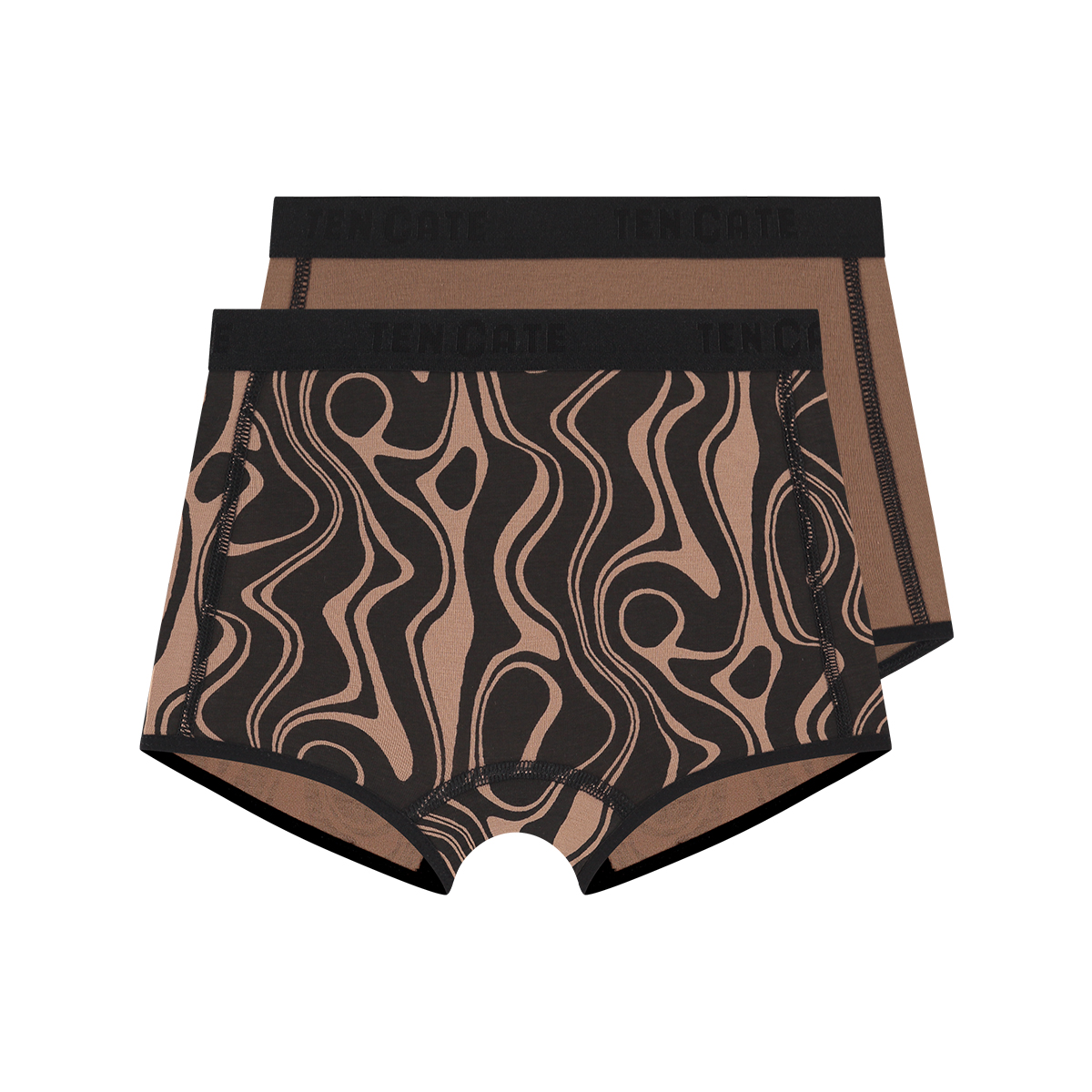 shorts seventies hazelnut 2 pack maat 110/116