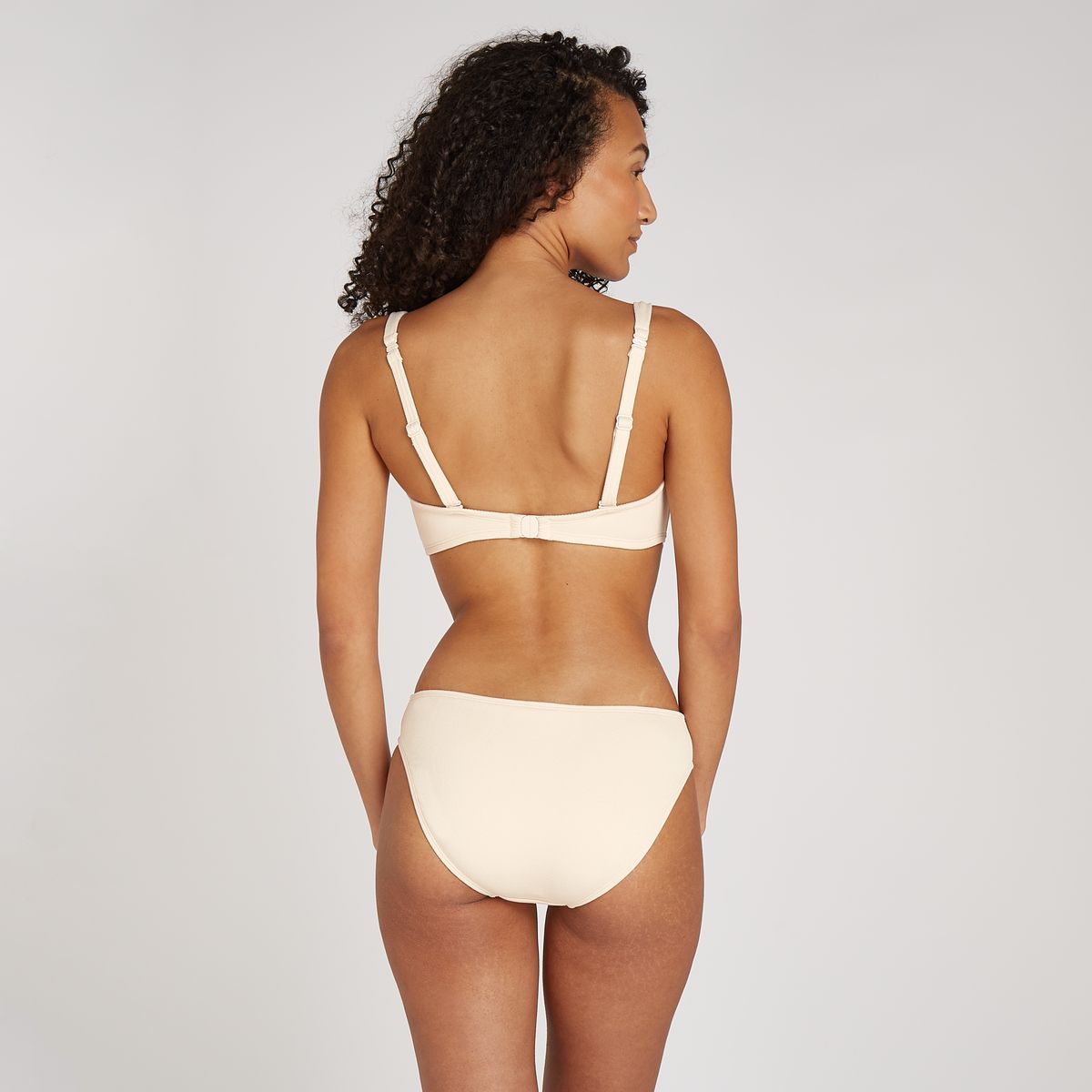 knot bikini bottom off white relief