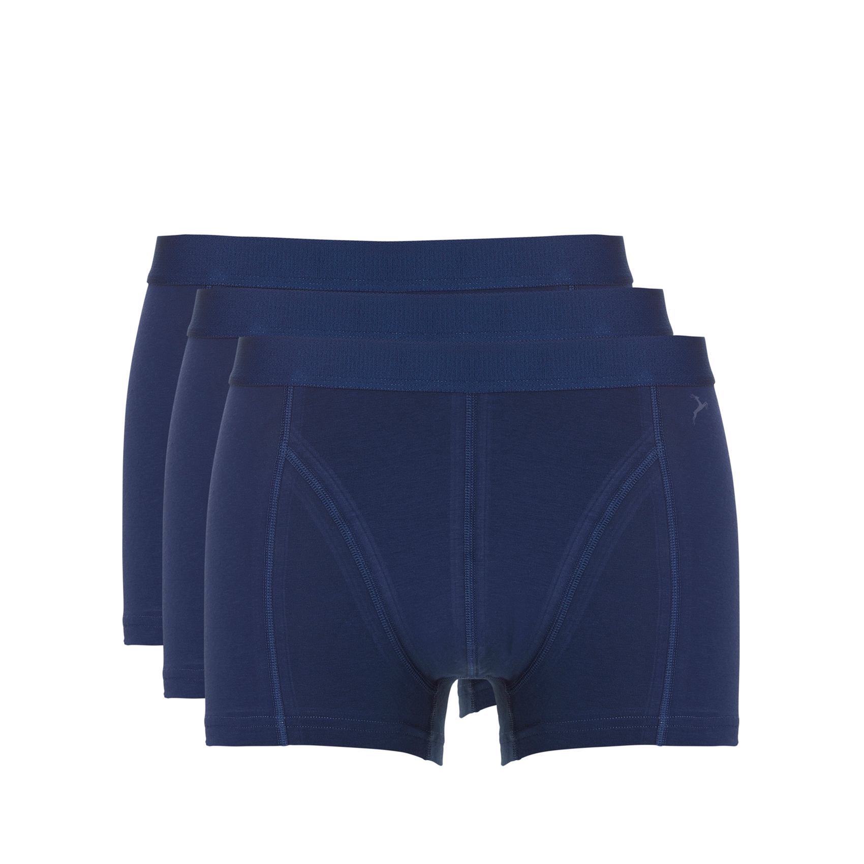 Ten Cate Basic Heren Shorty Boxershort Denim Blauw 3-Pack - XL