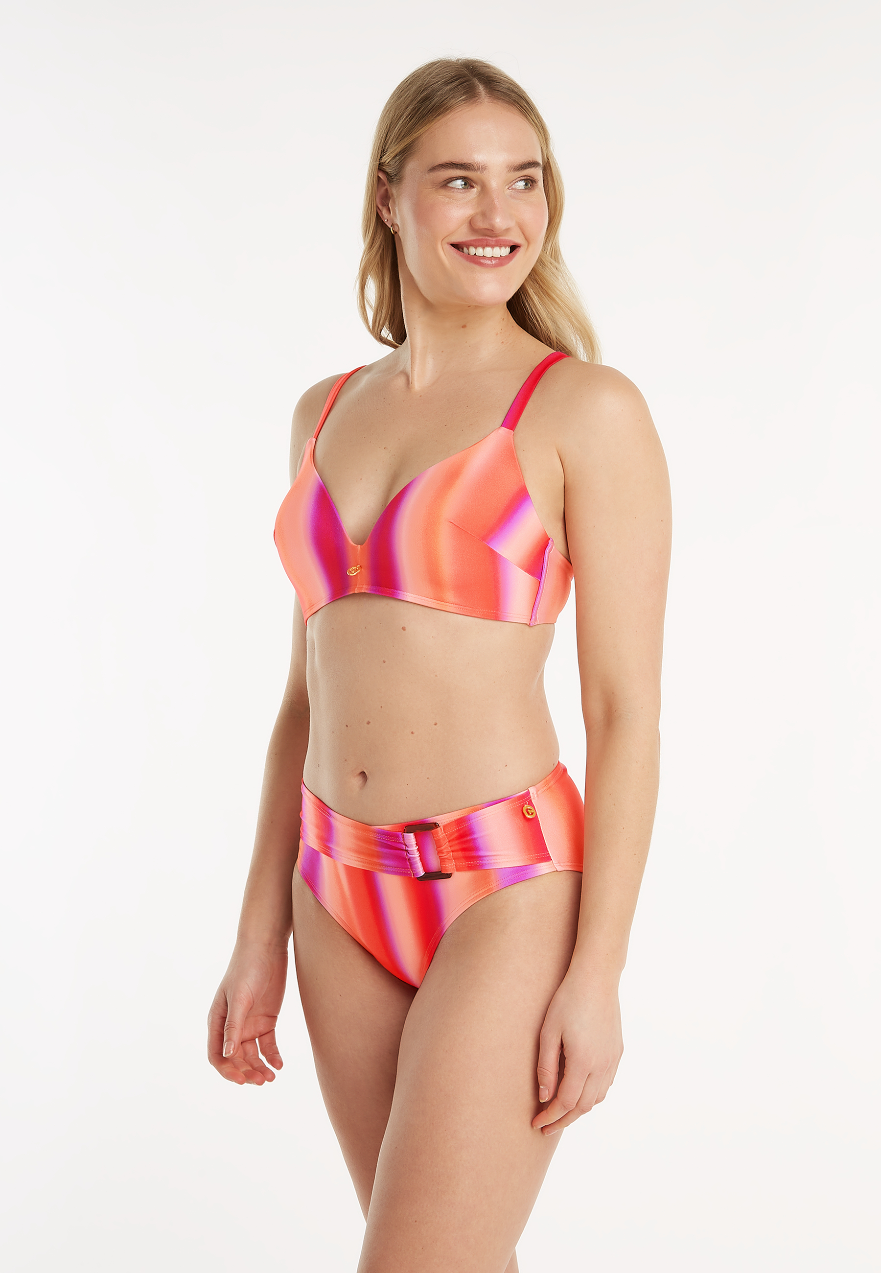 Buckle bikini bottom gradient 