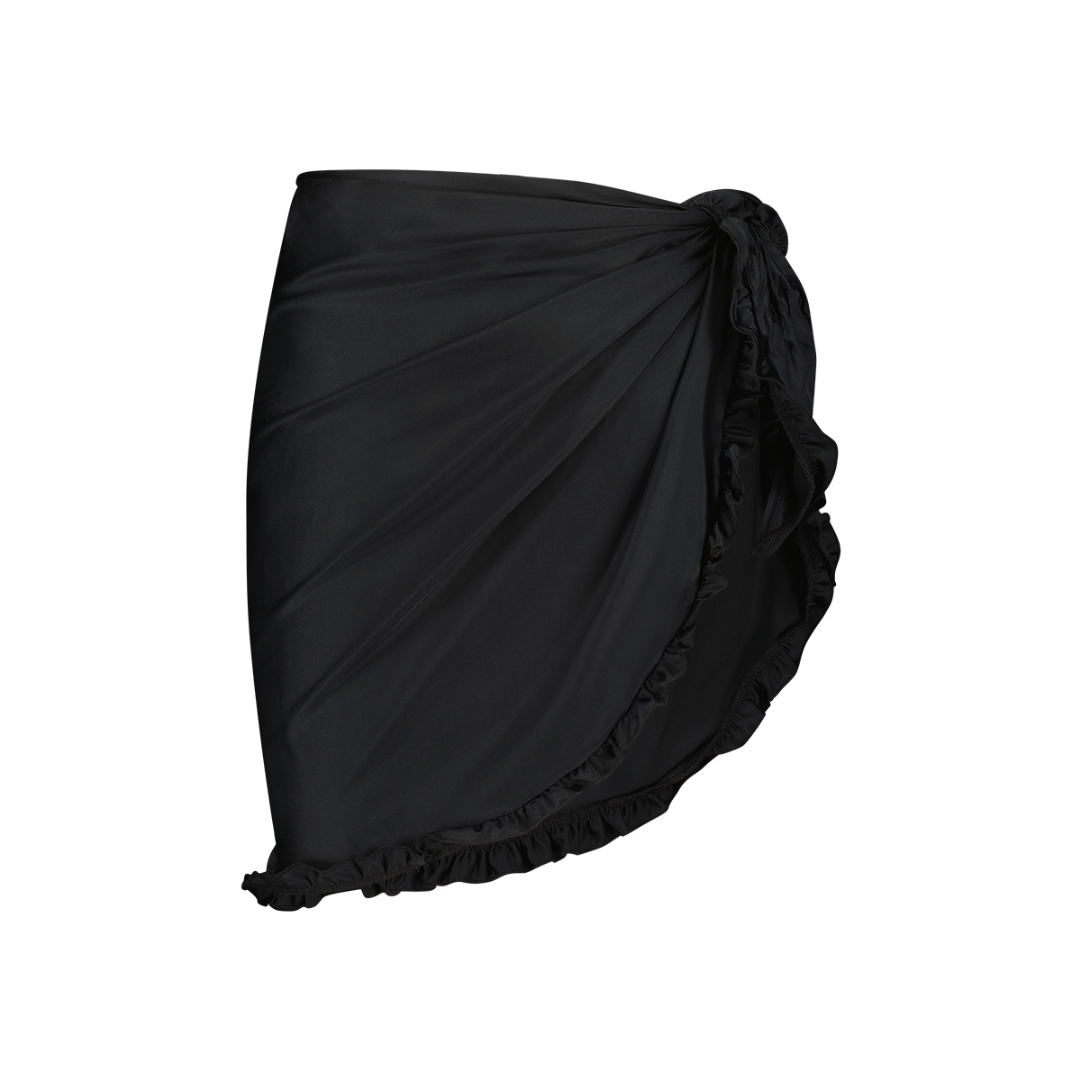 pareo skirt black maat XL