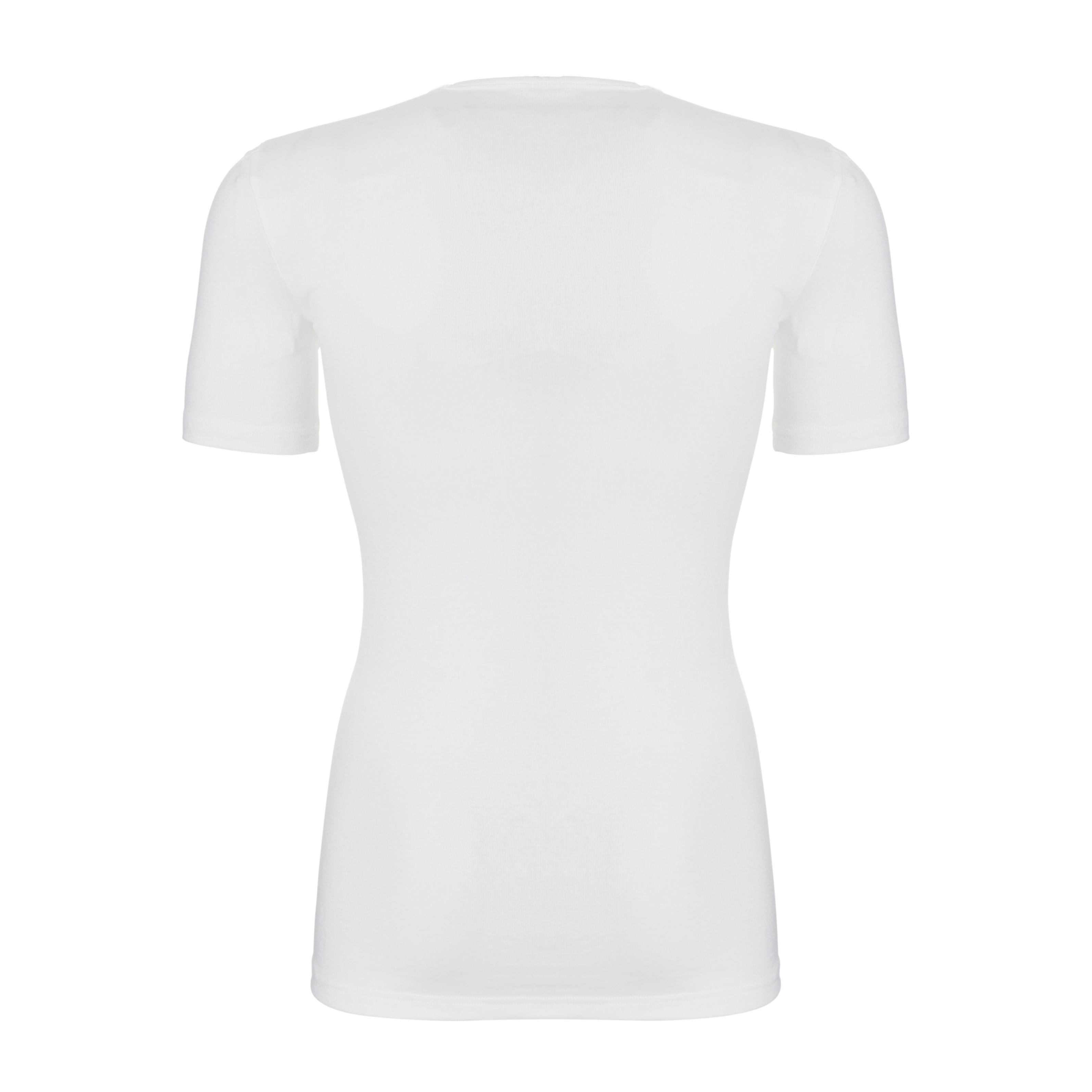 Thermo t-shirt v-hals snow white