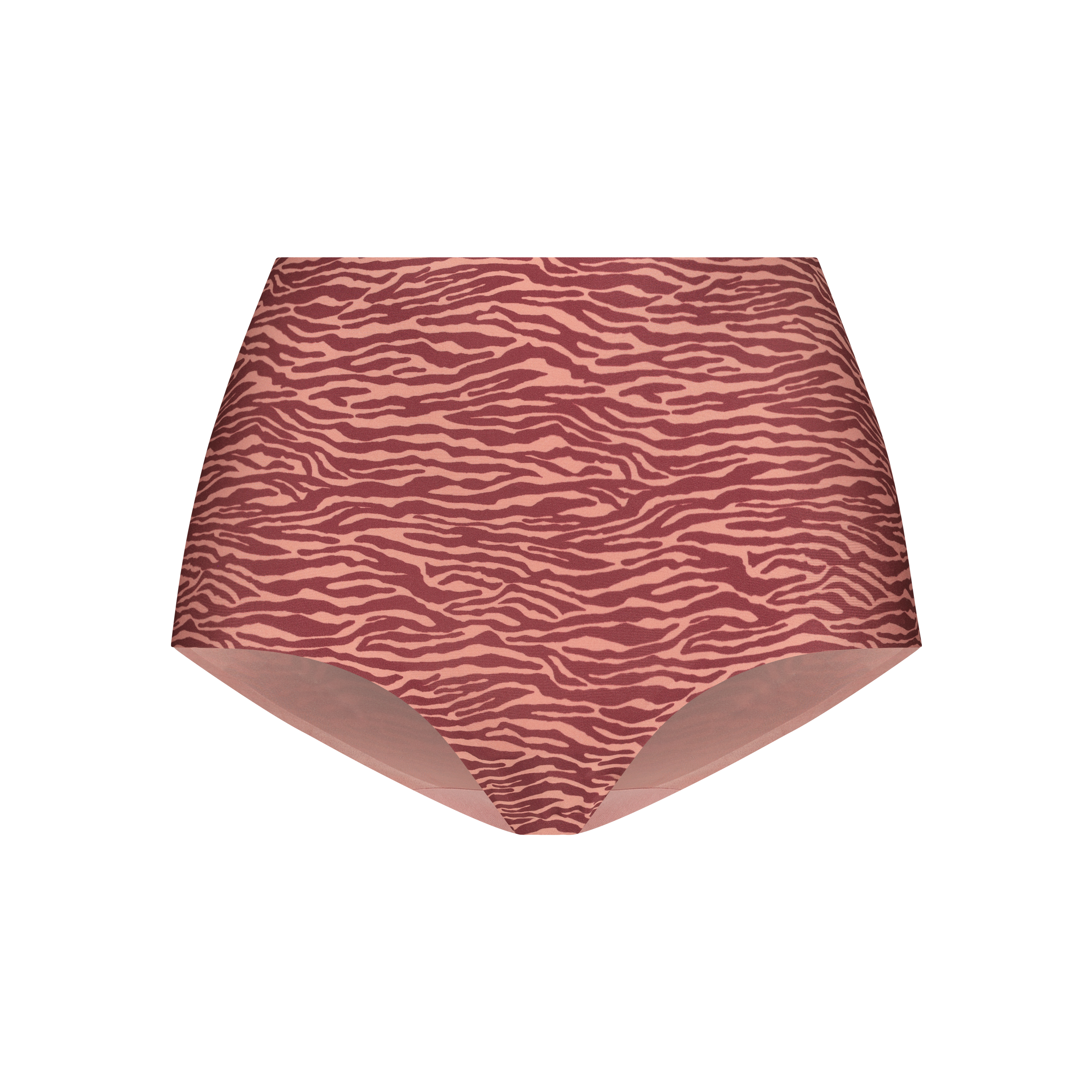 Ten Cate - Secrets Maxi Slip Bordeaux Zebra - maat M - Dierenprint Rood - Dames