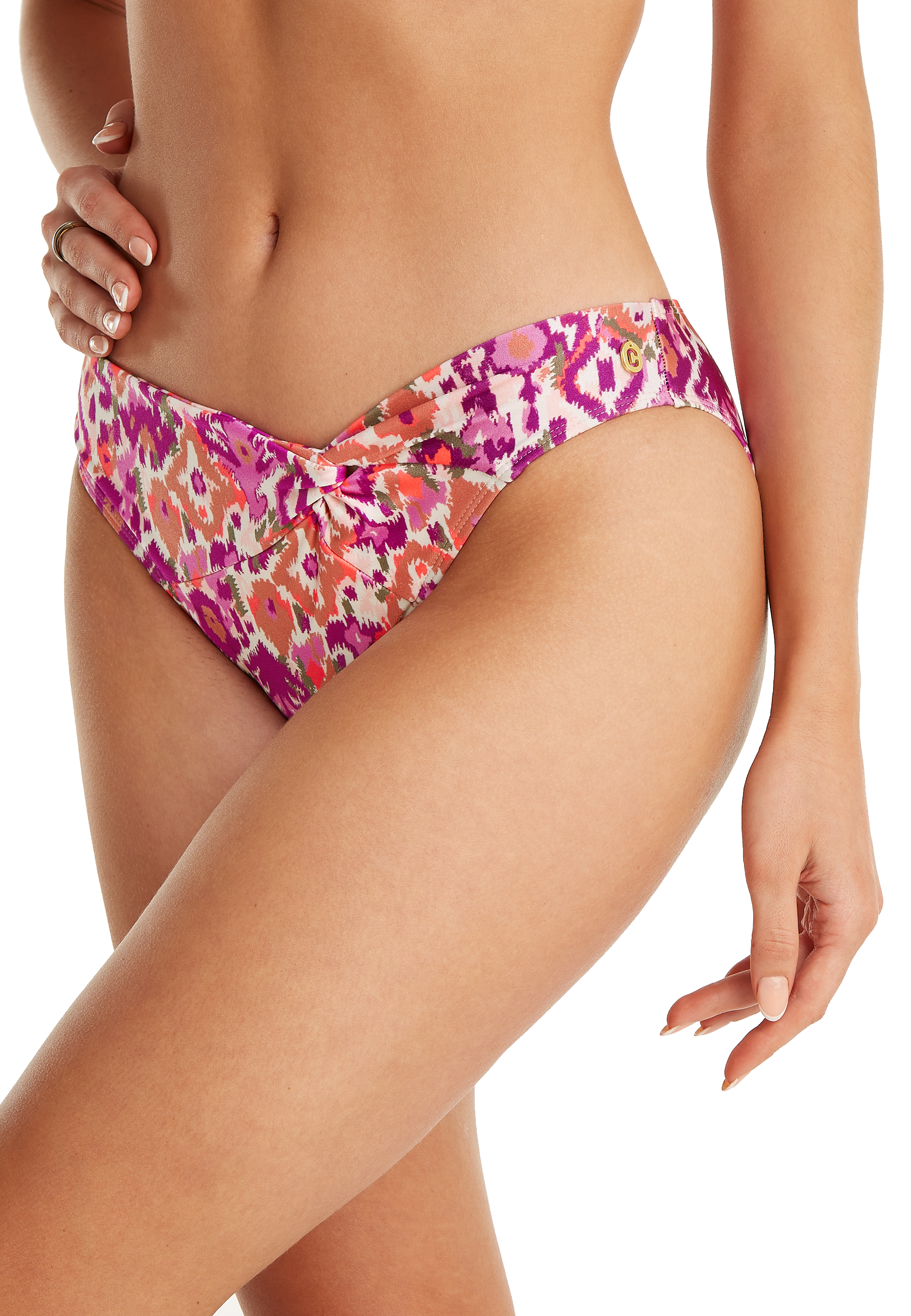 Knot bikini bottom summer ikat 
