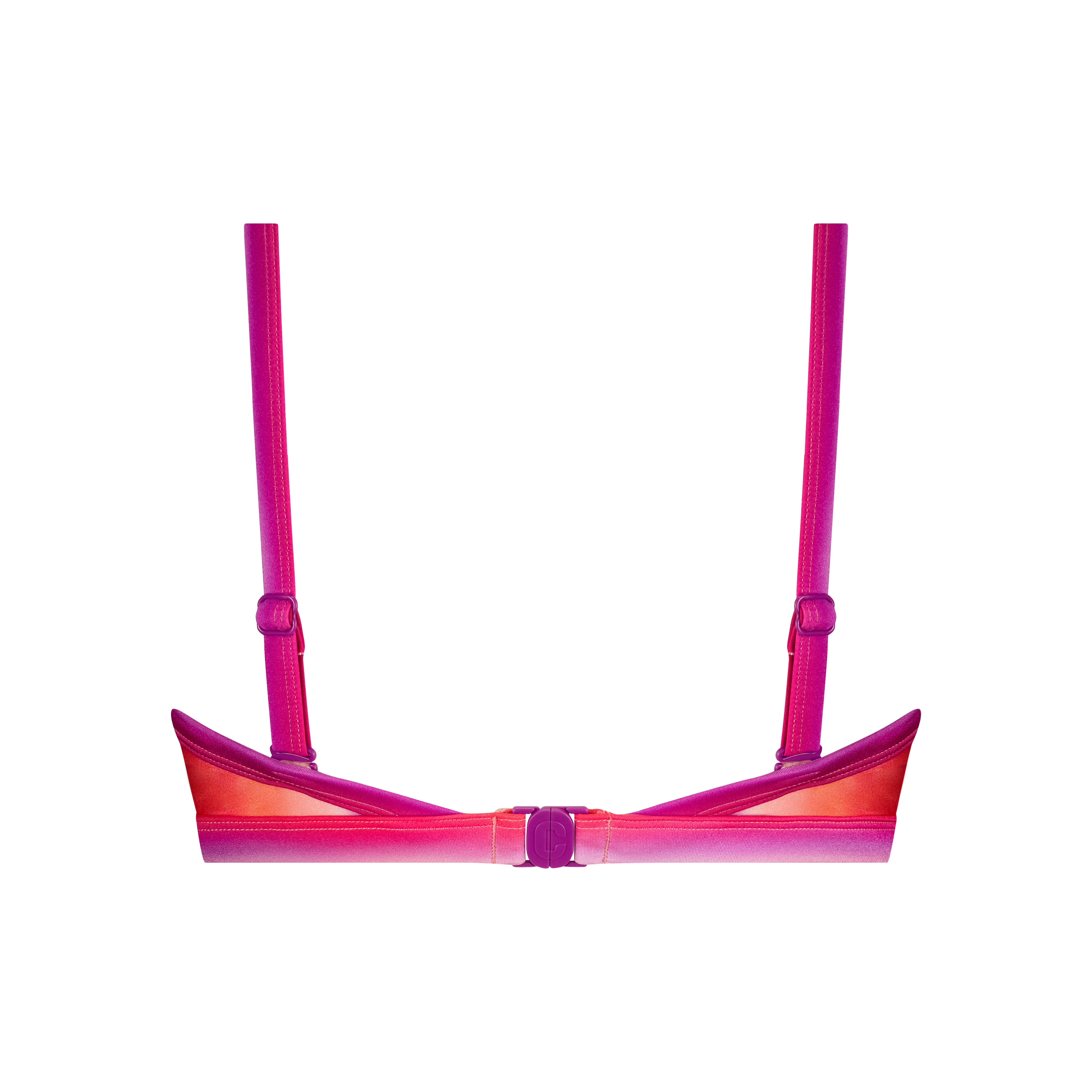 Triangle bikini top gradient 