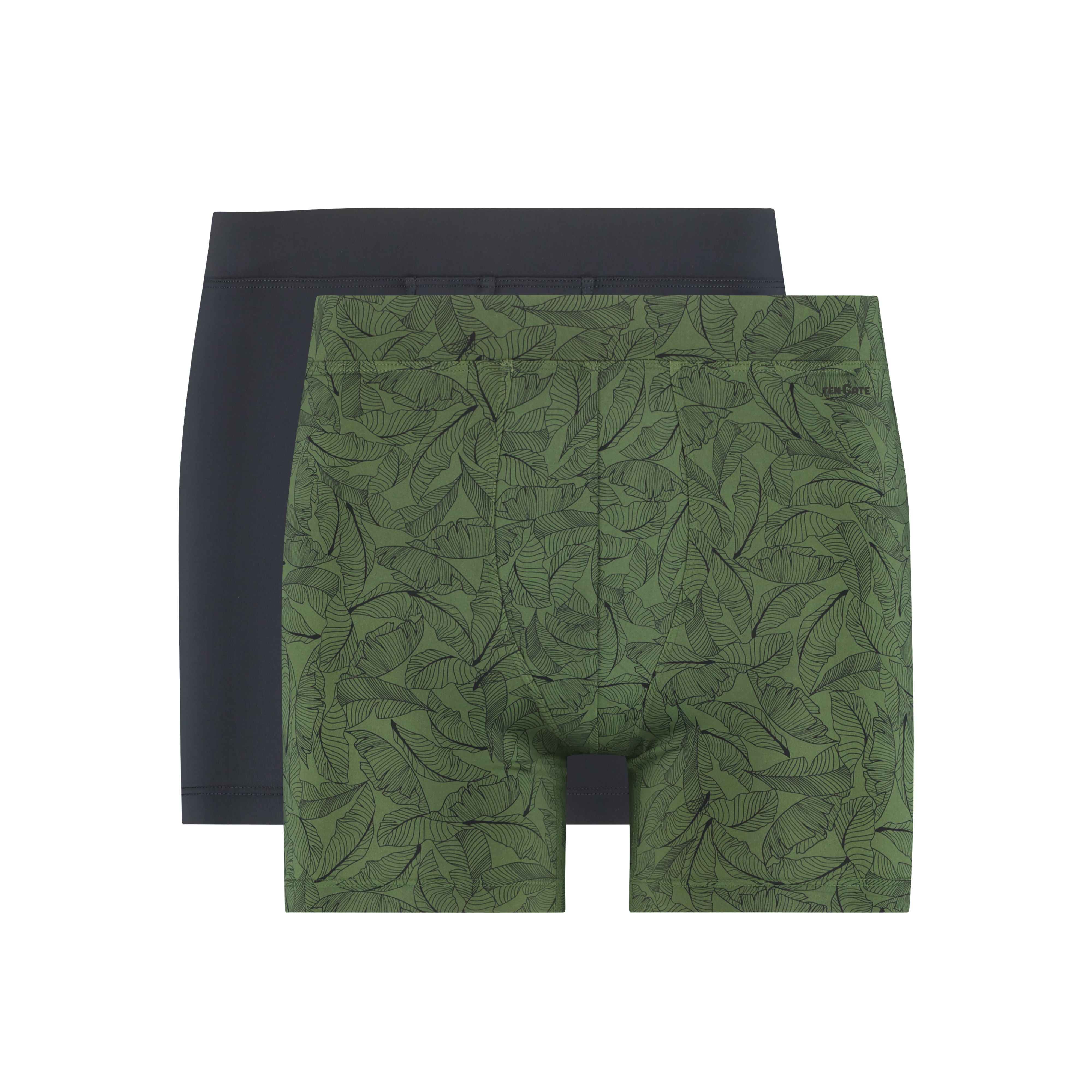 shorts black/graphic leafs 2 pack maat L