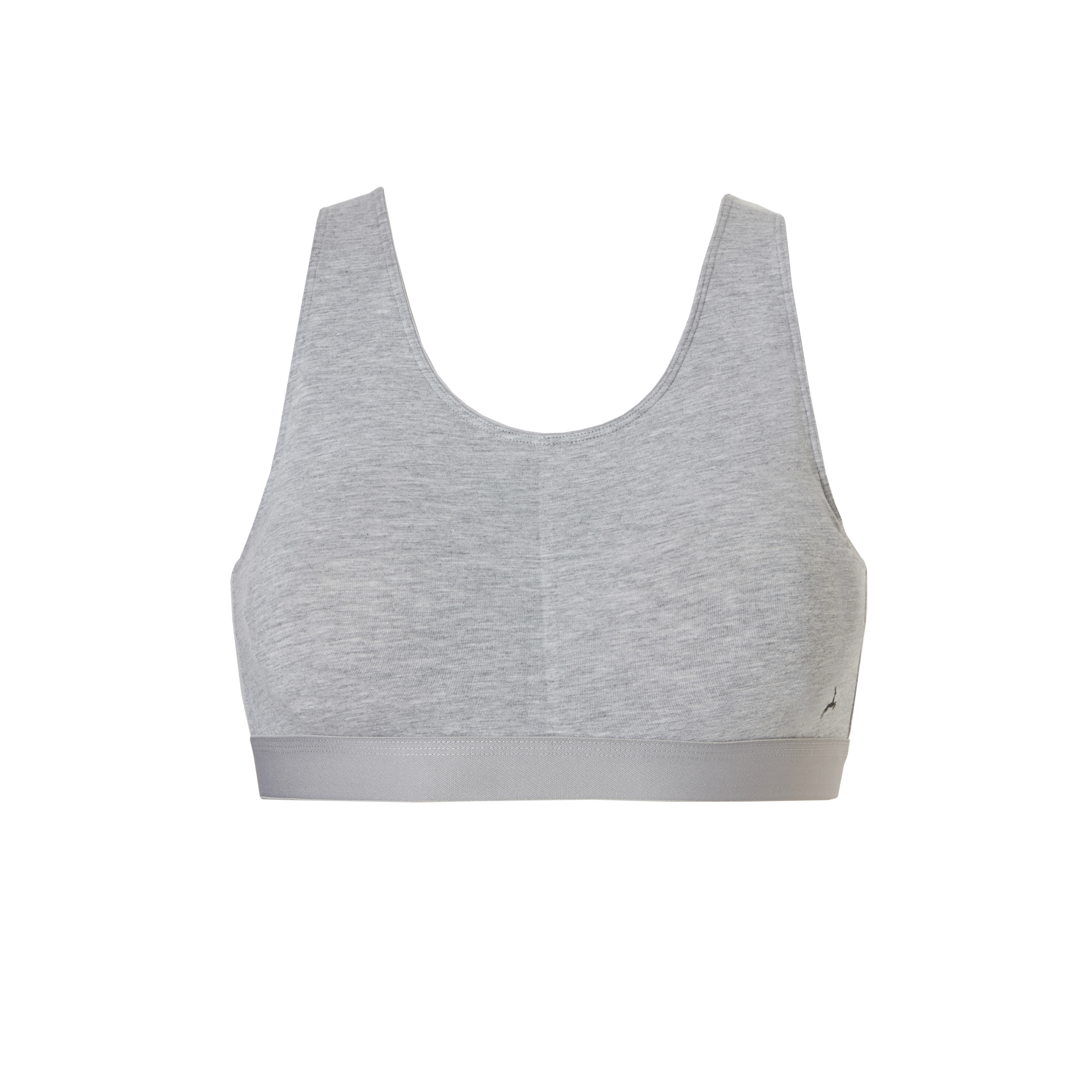 padded soft top Ligth grey melee maat XS