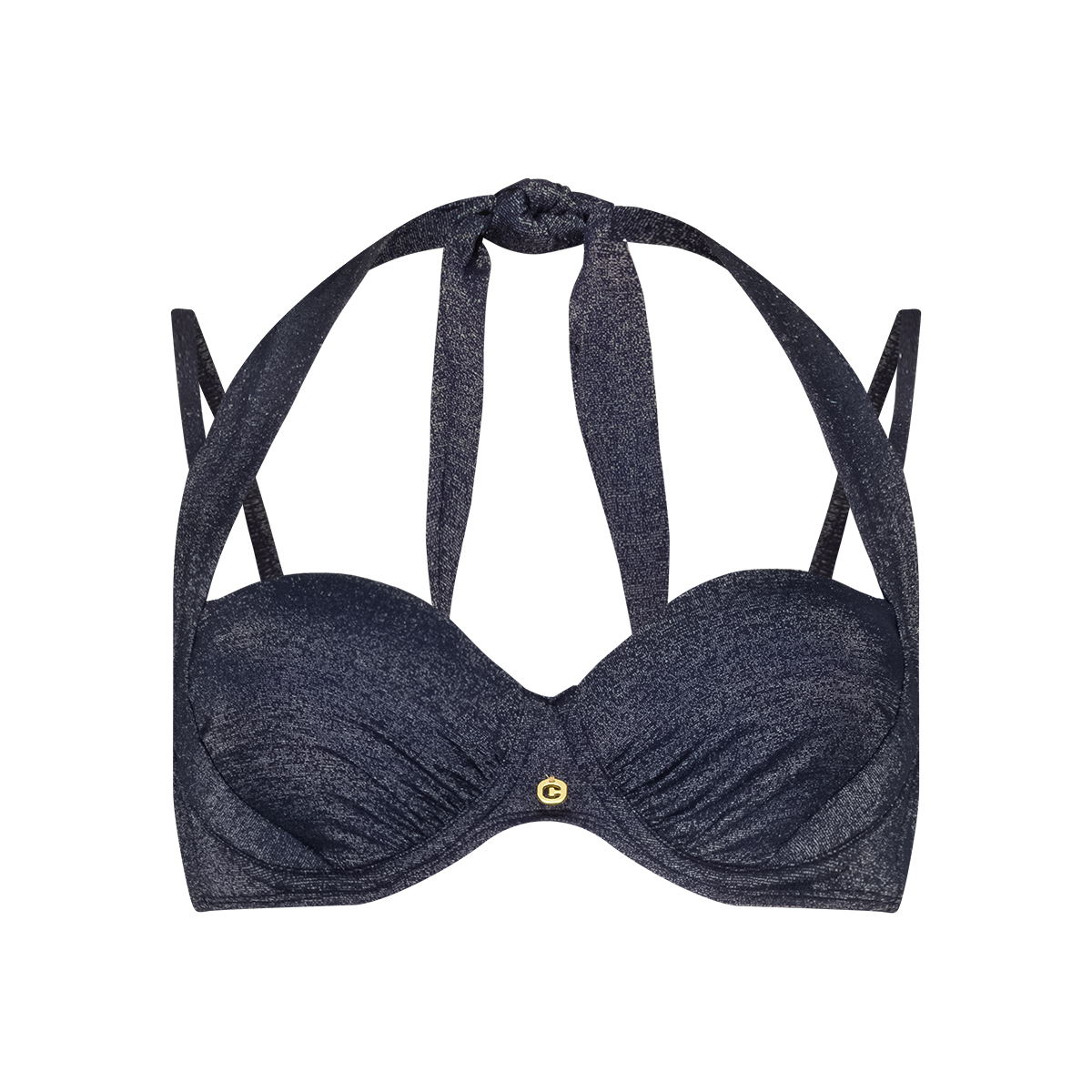 Multiway bikini top royal blue 