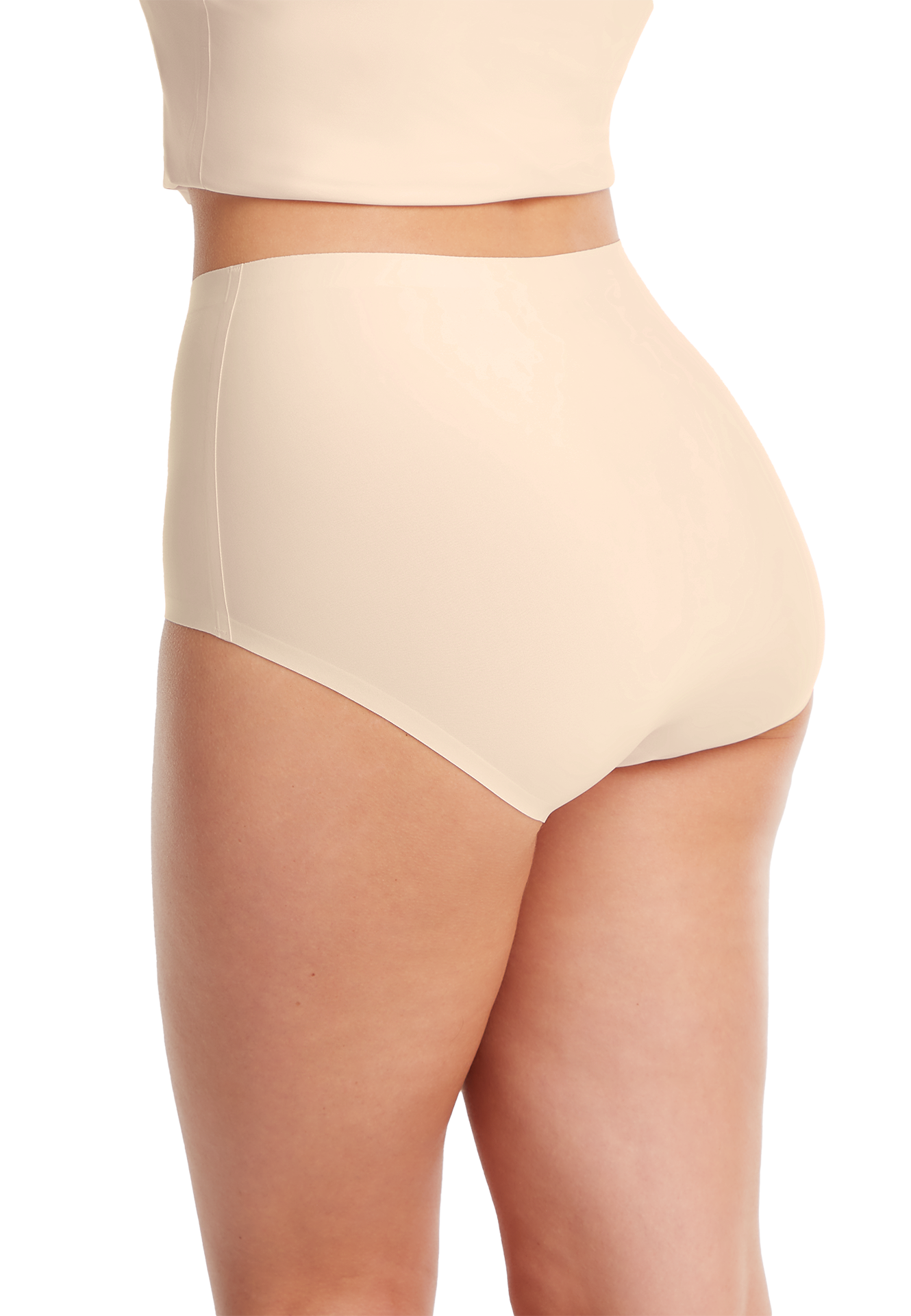 high waist almond