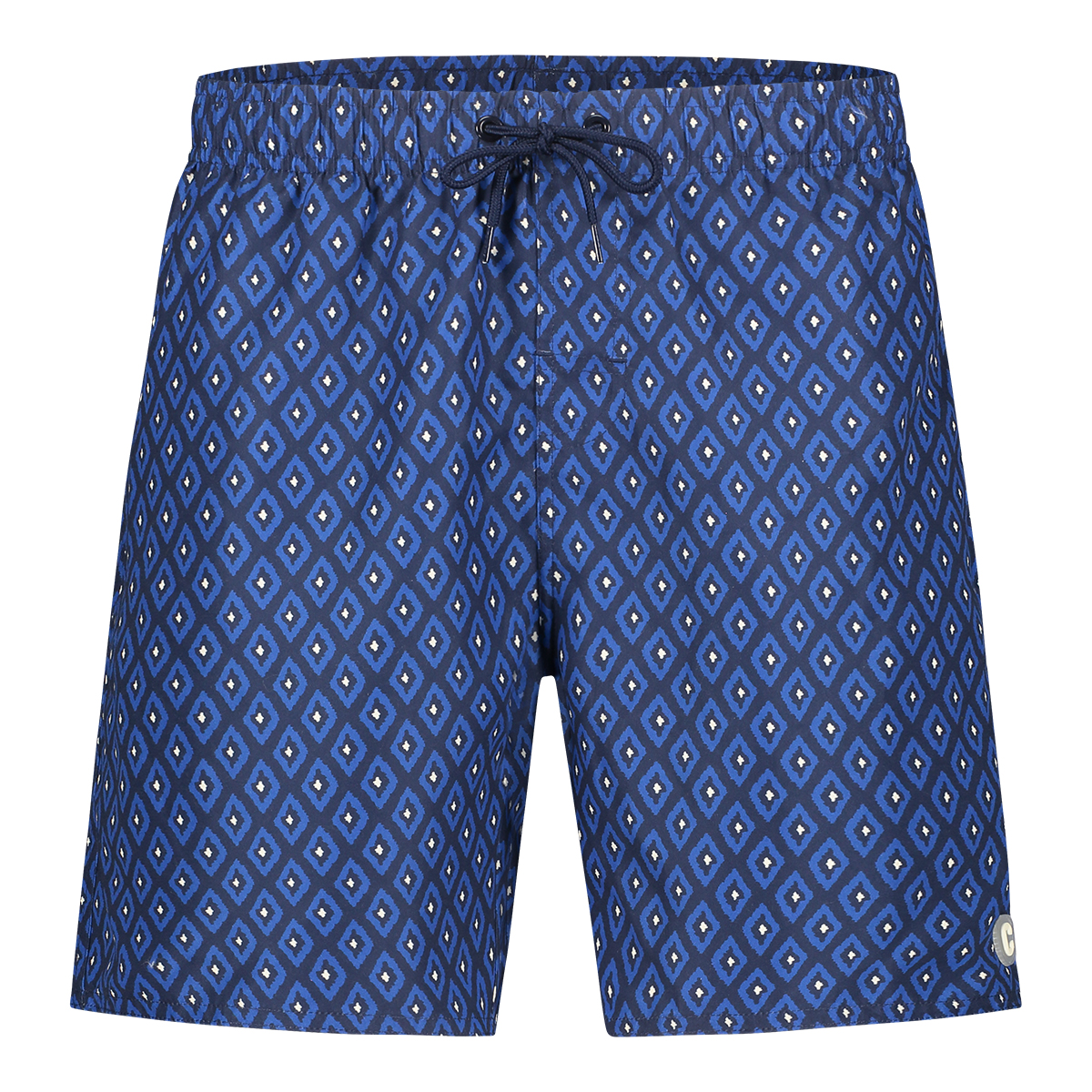 ten Cate zwemshort ikat blauw - S