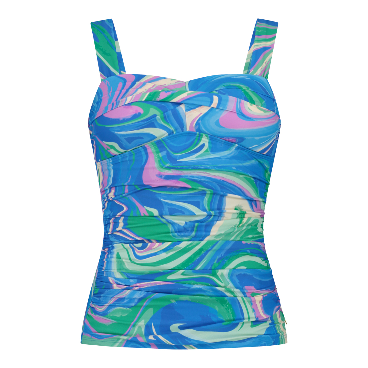 Tankini top twisted swirl Tankini top twisted swirl