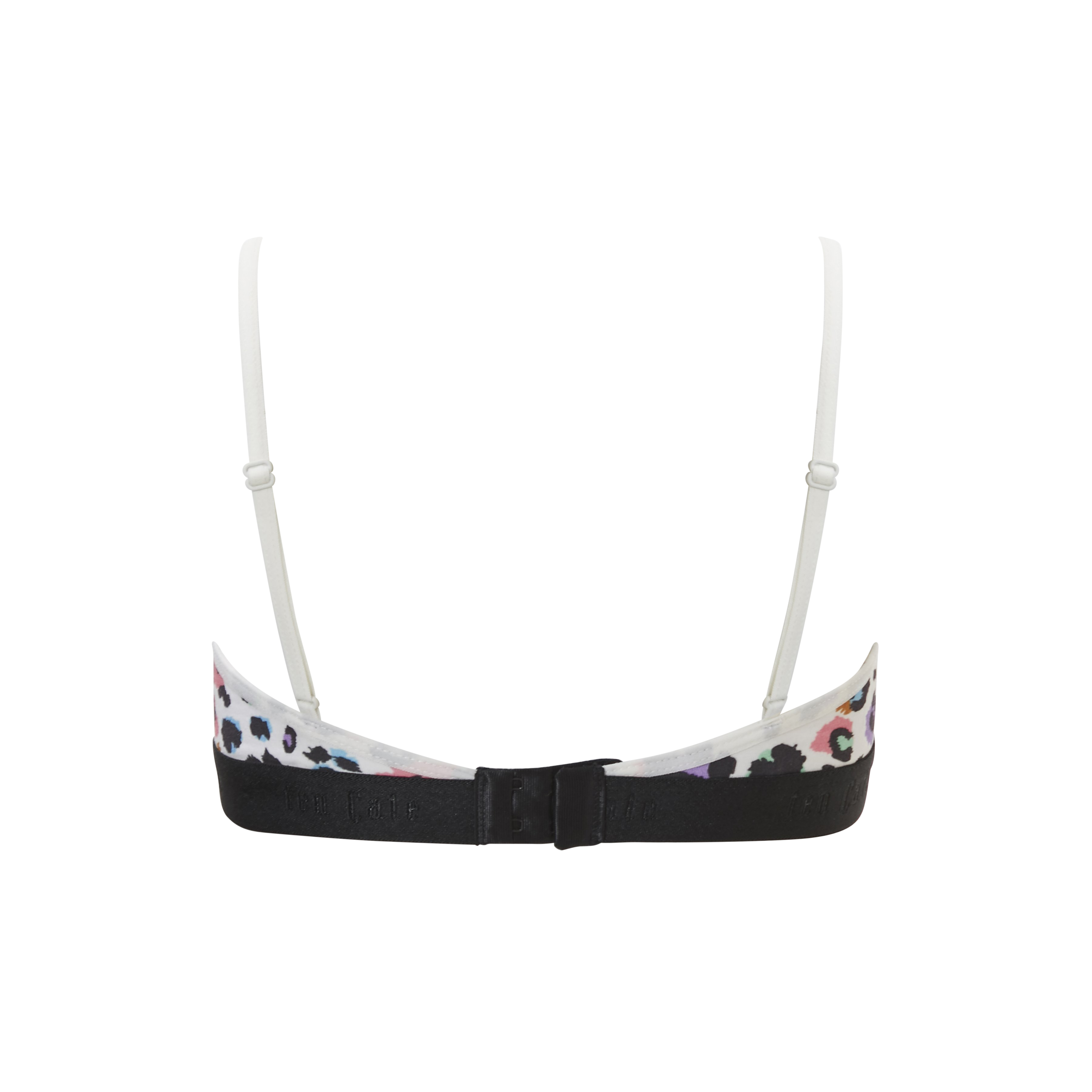 voorgevormde BH top Leopard off white voorgevormde BH top Leopard off white