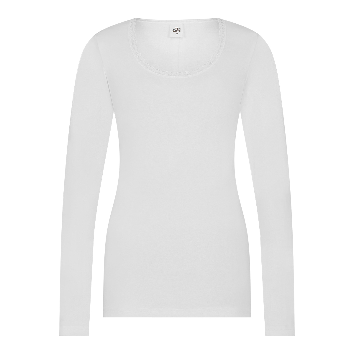 Thermo long sleeve lace snow white Thermo long sleeve lace snow white