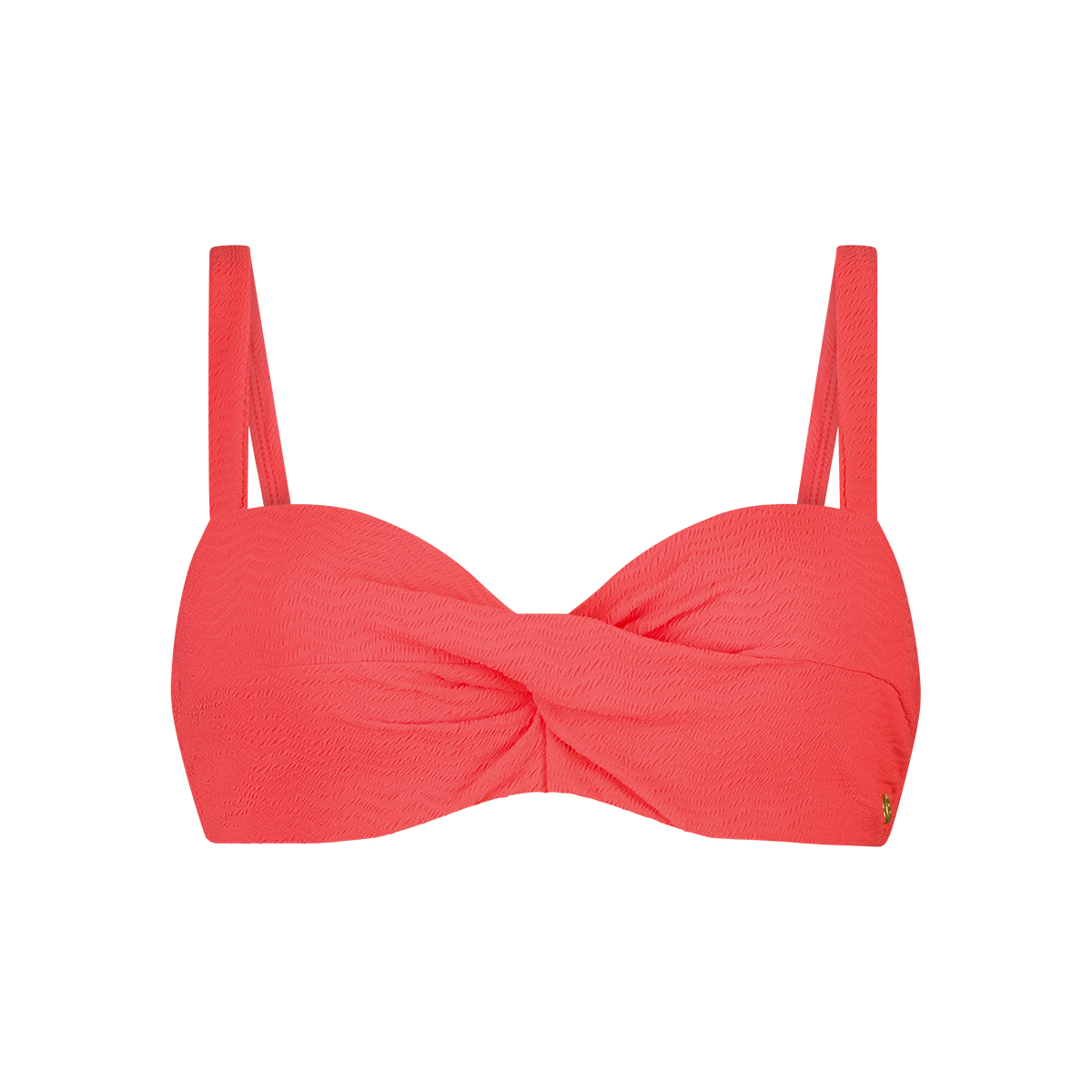 Twisted bikini top sunset neon 