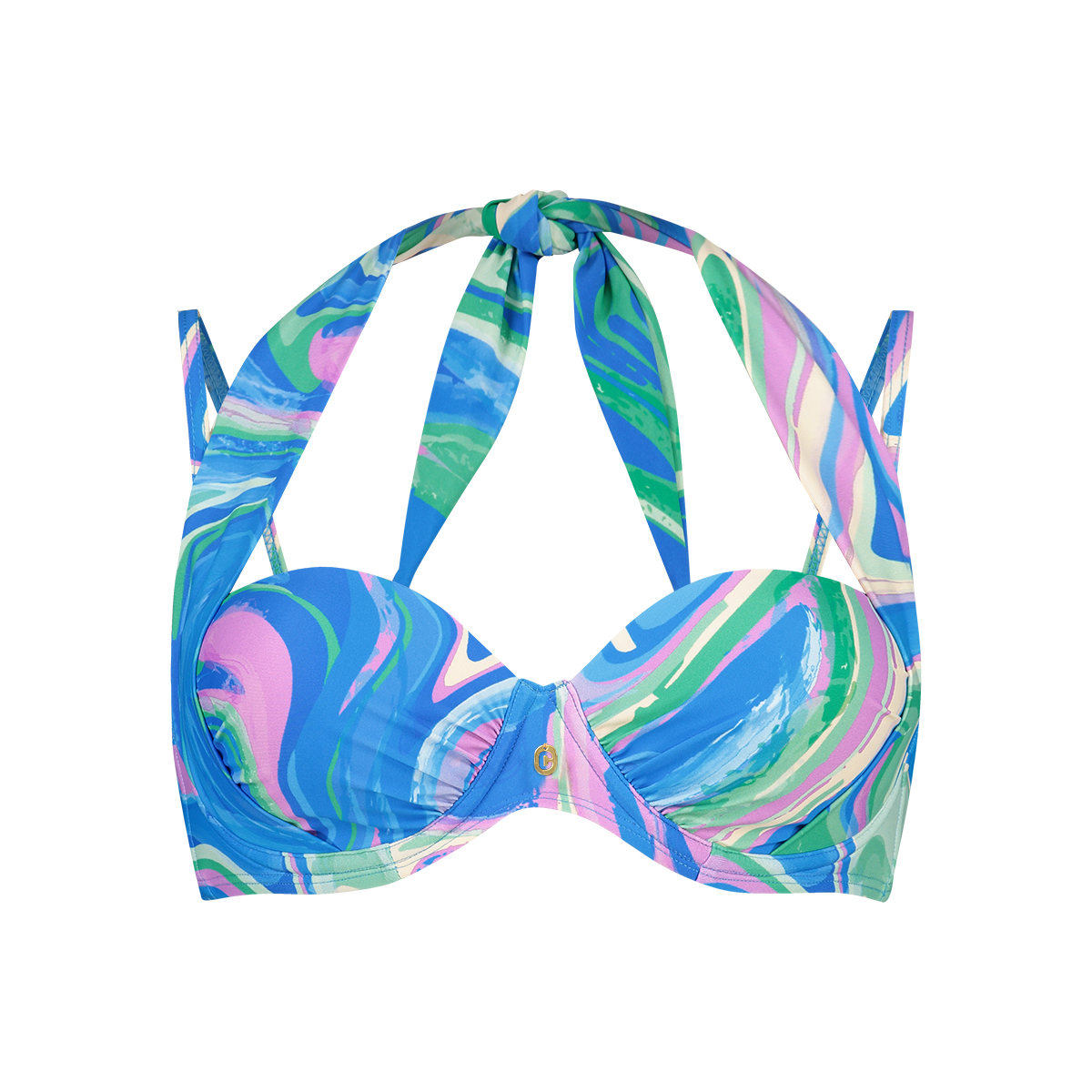 multiway bikini top swirl maat 42F (85F)