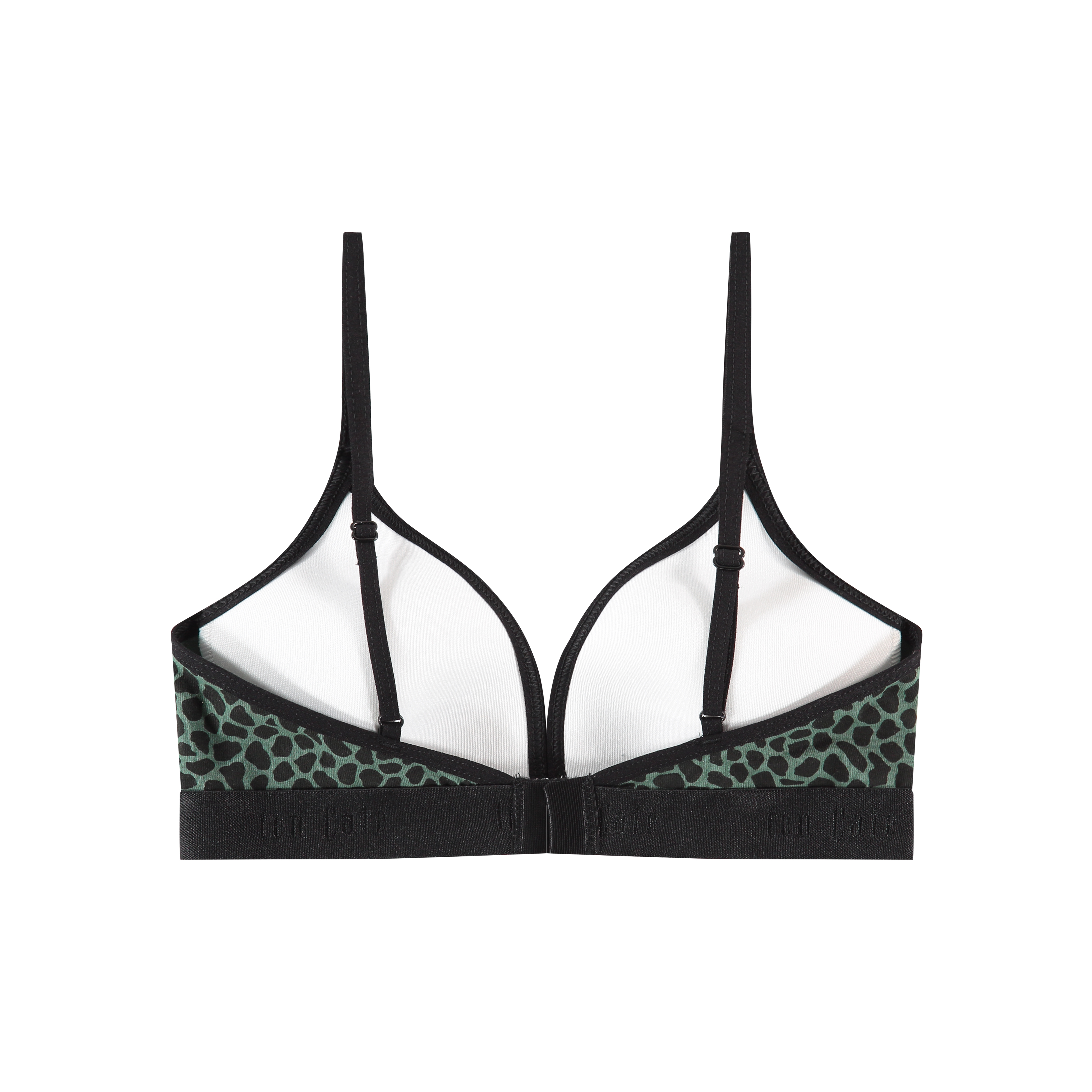 voorgevormde BH top giraffe green voorgevormde BH top giraffe green