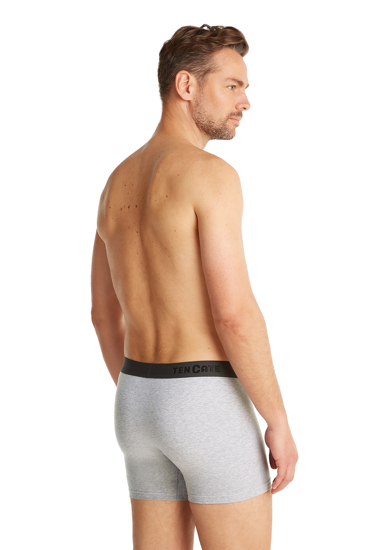 shorty grey melange 2 pack