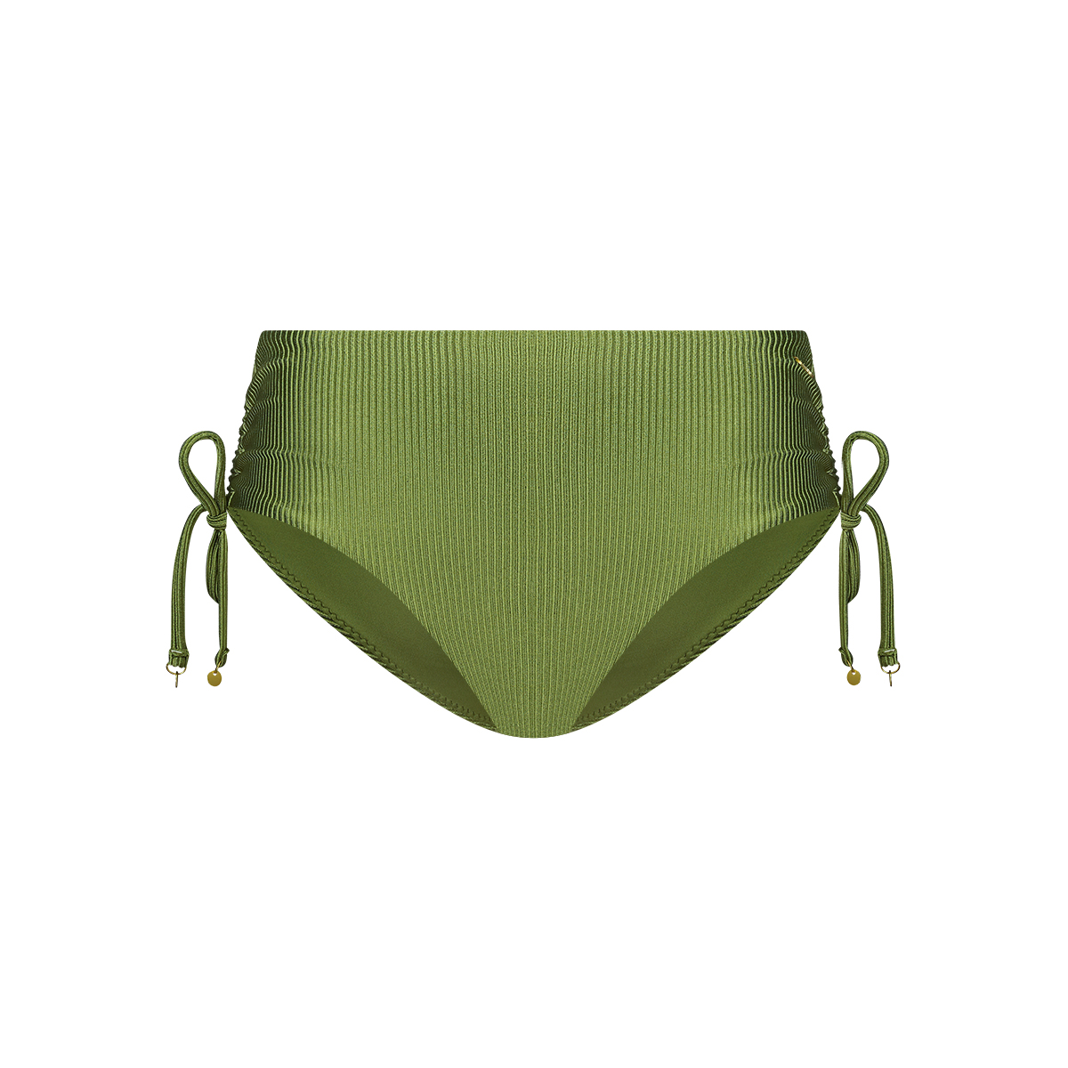 Bikini bottom midi bow shiny green Bikini bottom midi bow shiny green