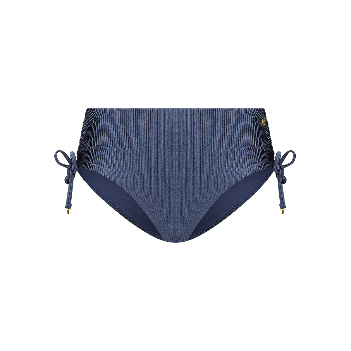 Bikini bottom midi bow shiny indigo Bikini bottom midi bow shiny indigo