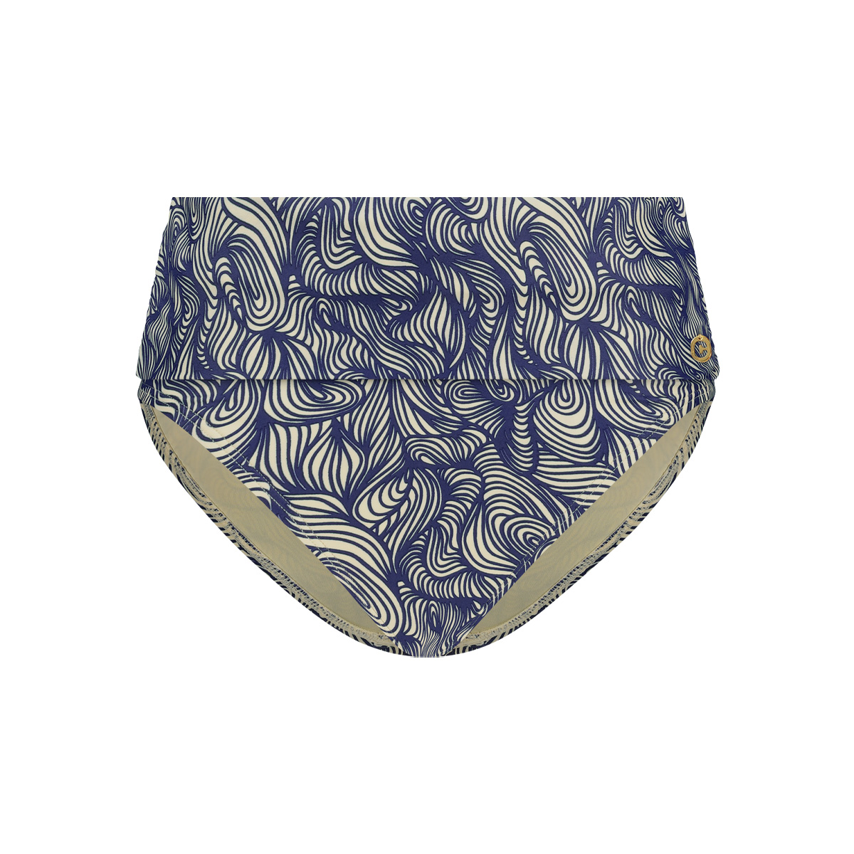 TEN CATE BEACH - bikini bottom flipover - Blauw