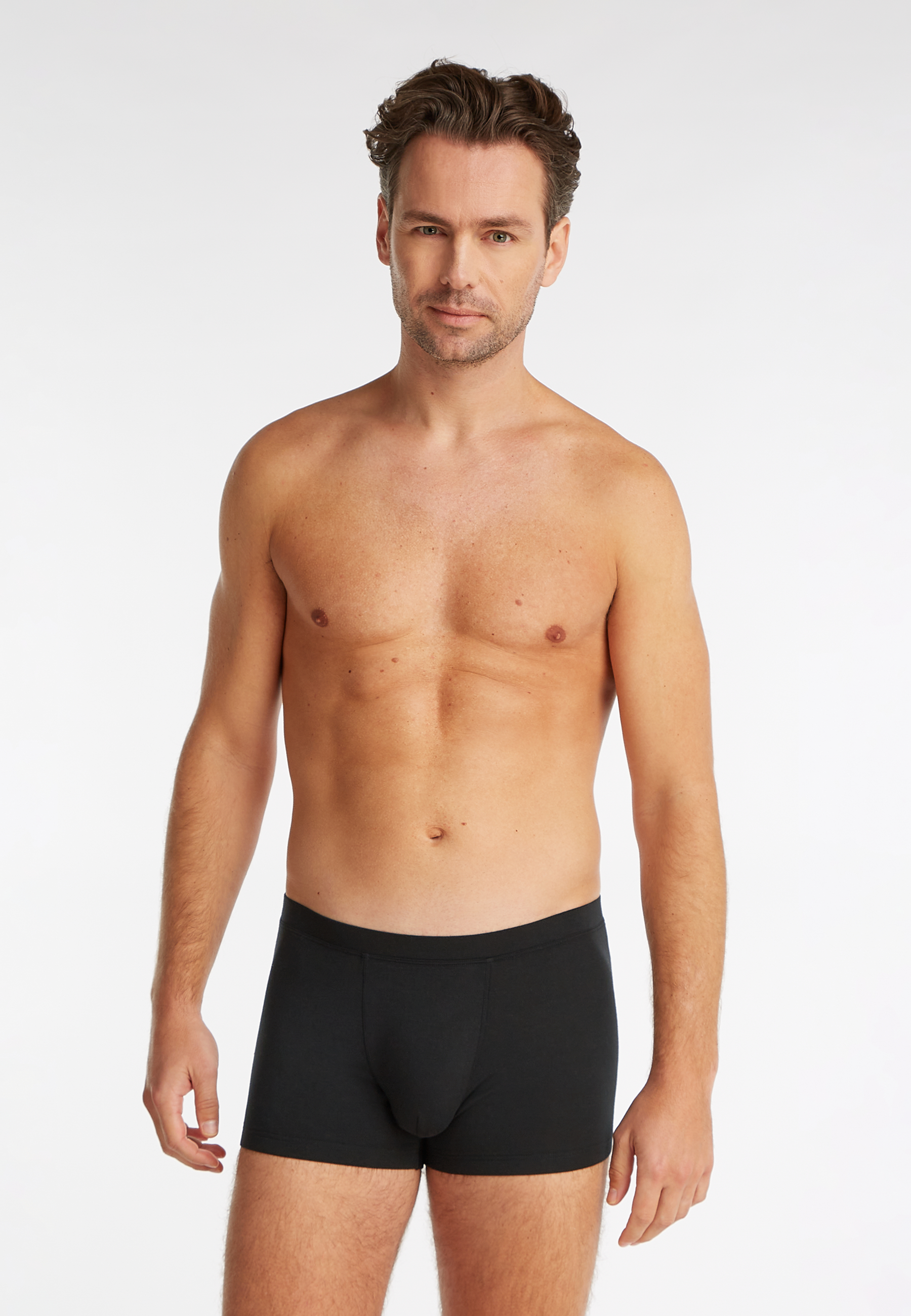 Classic shorts zwart 3-pack 