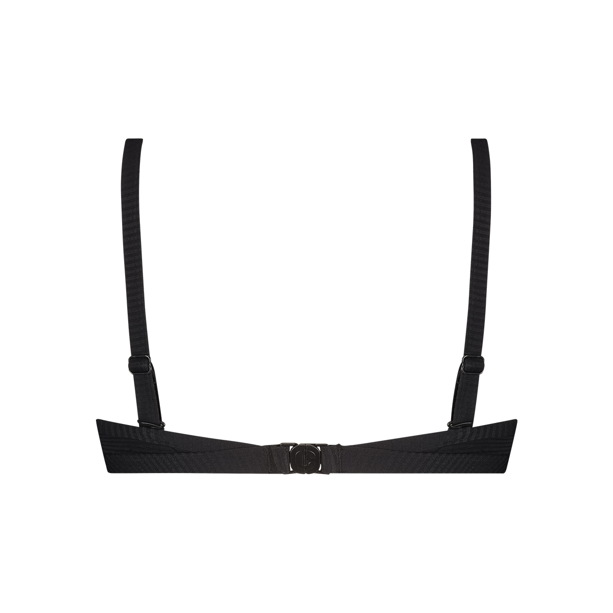 Triangle bikini top zwart