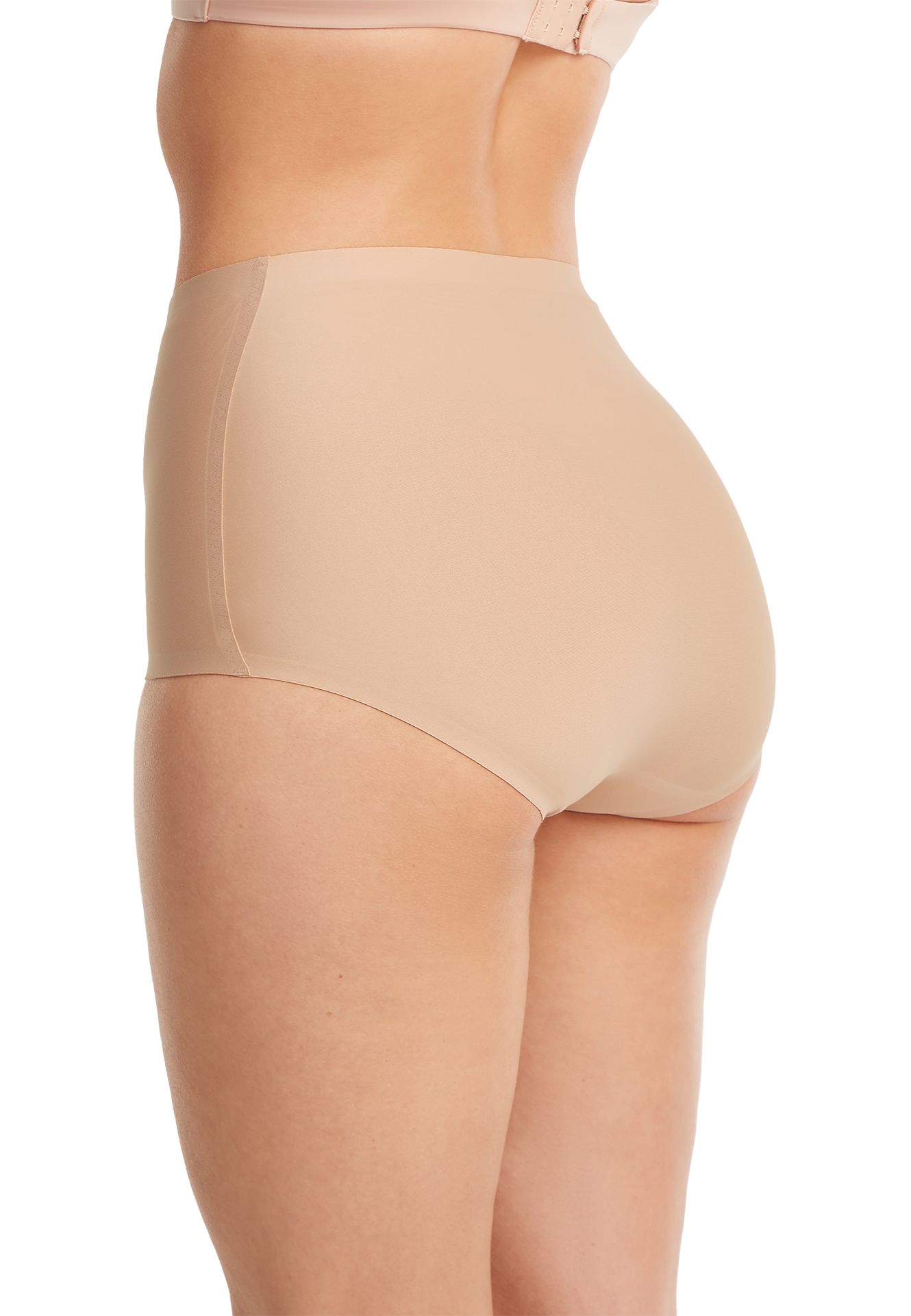 high waist shape walnut