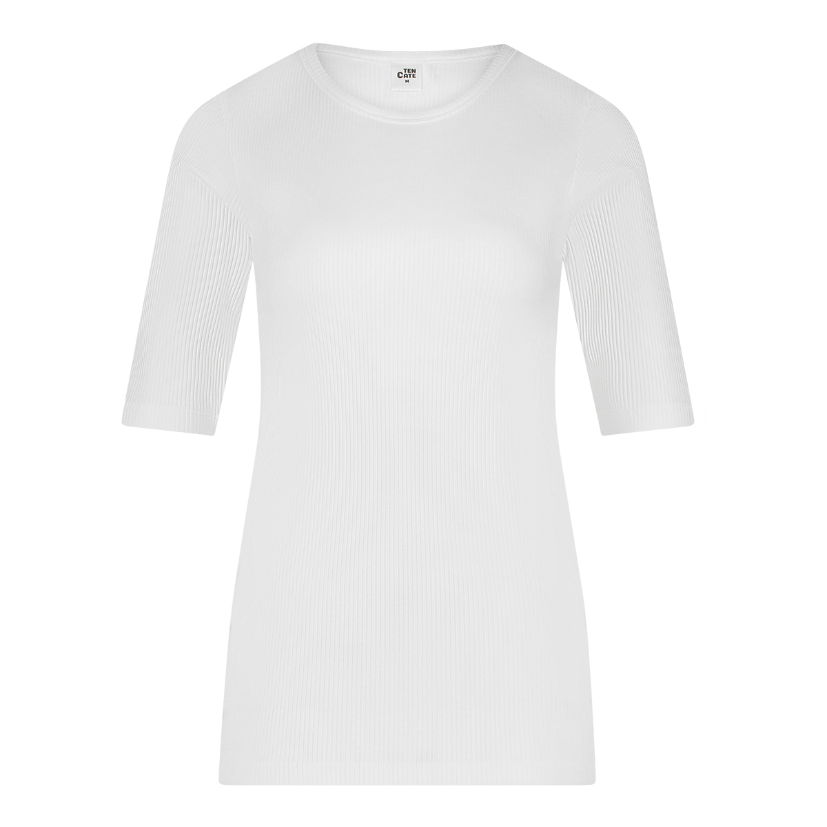 Thermo t-shirt snow white rib maat L