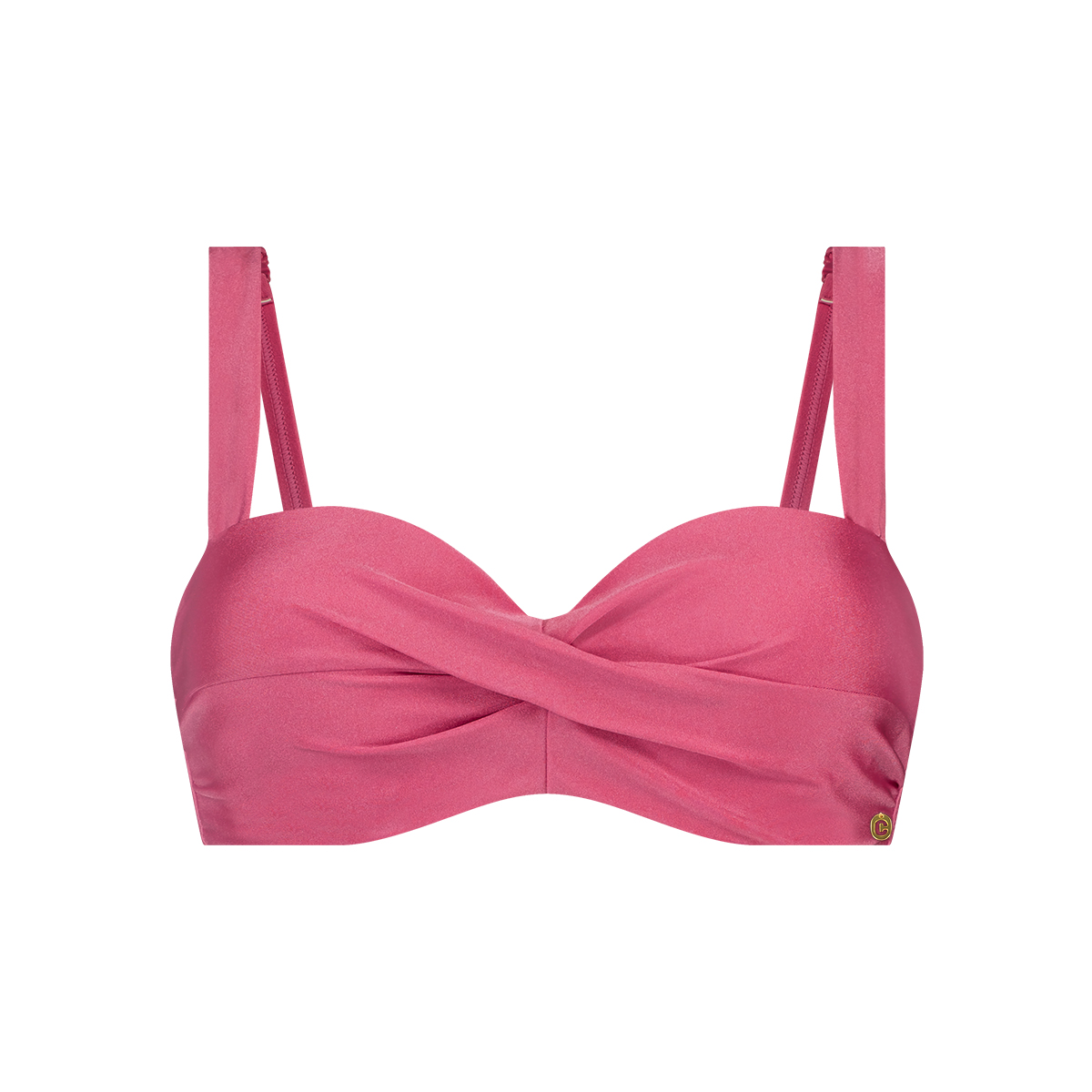 twisted bikini top summer pink maat 44D - 90D