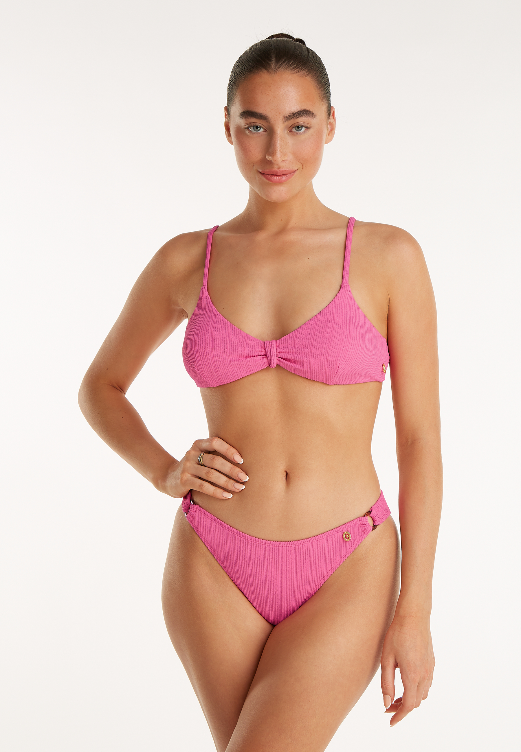 Bralette bikini french rose 