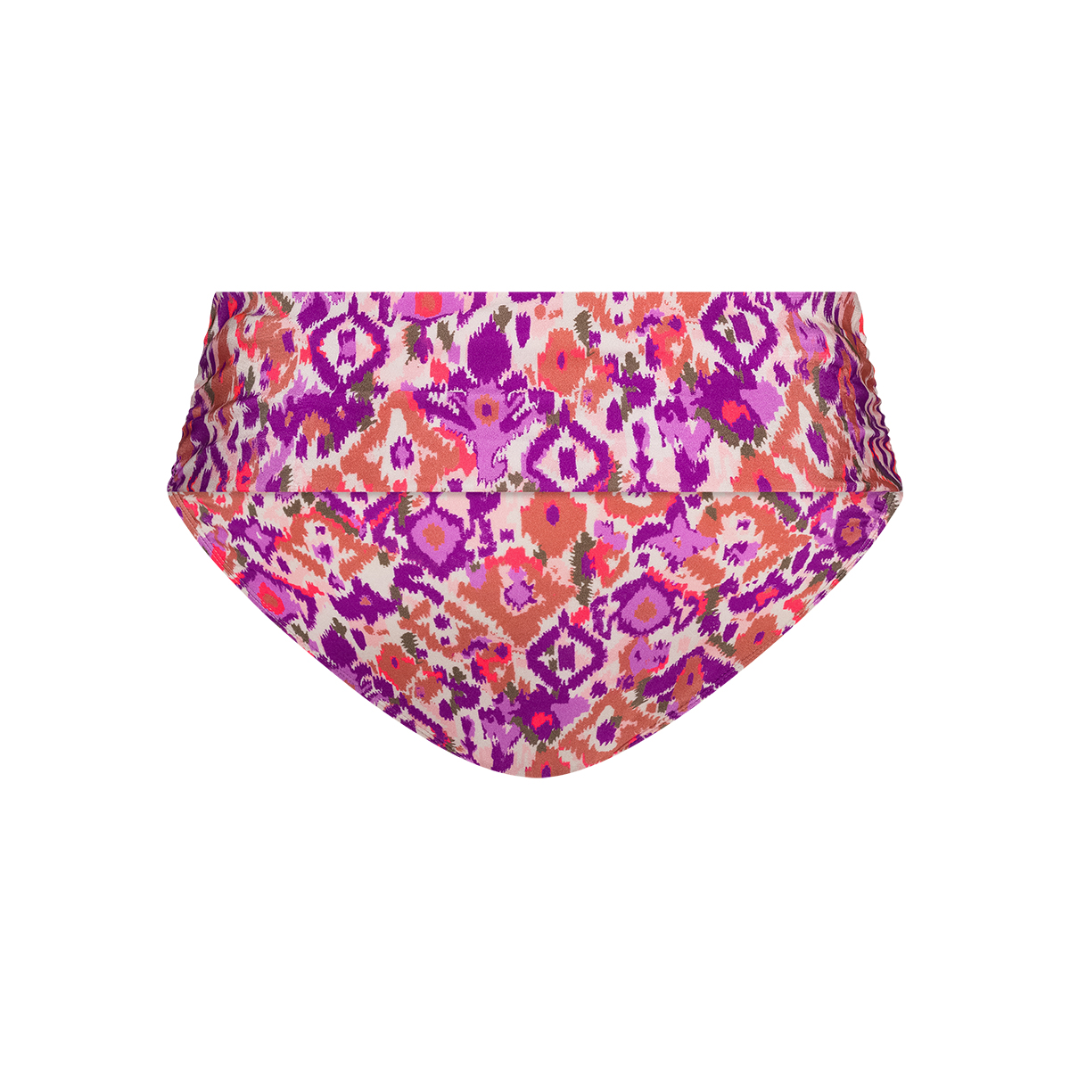 Flipover bikini bottom summer ikat 