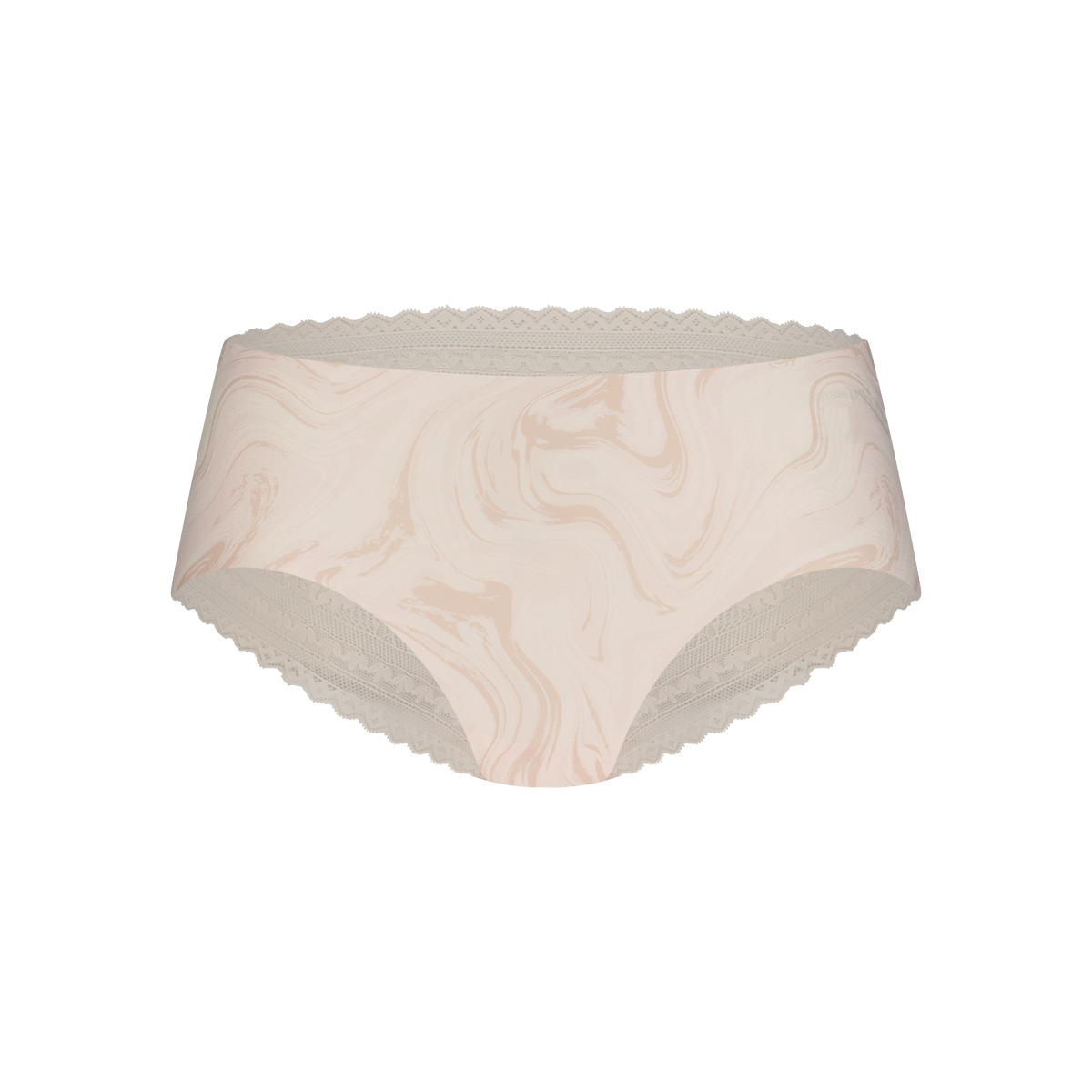 hipster met kant swirle soft pink maat S