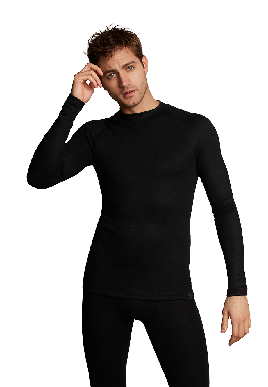Thermo long sleeve zwart