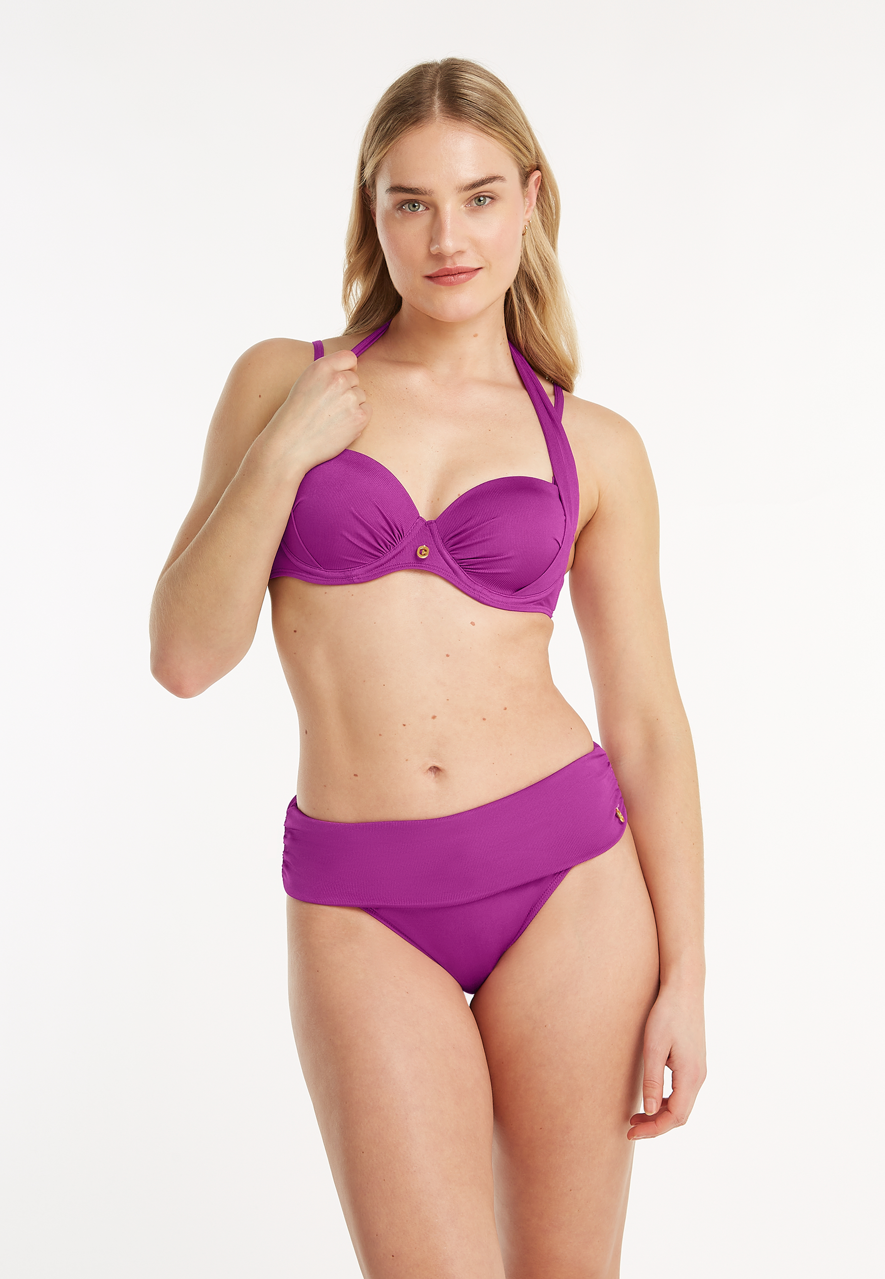 Flipover bikini bottom sea blue 