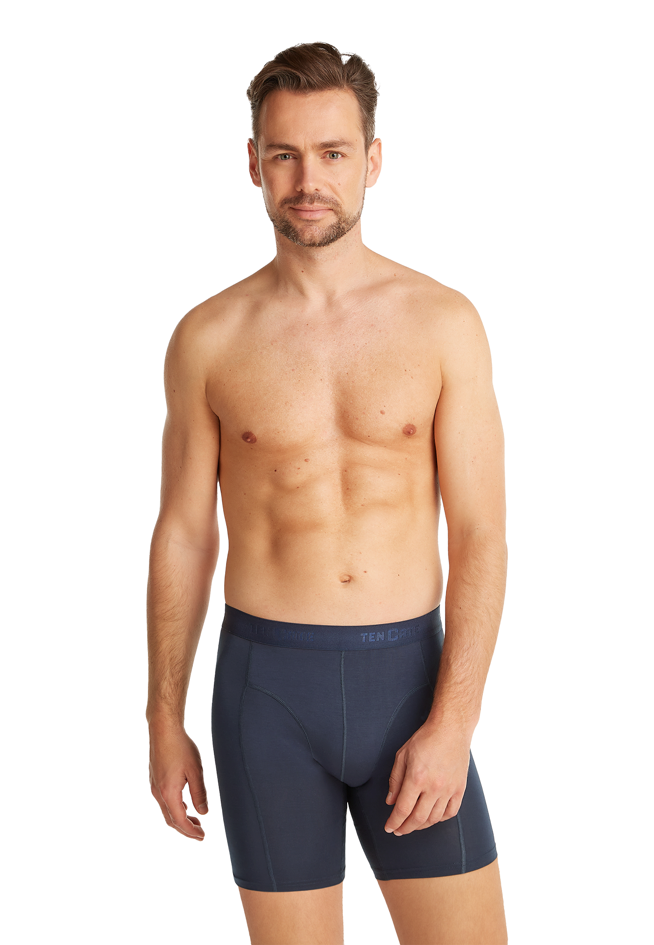 long shorts navy 2 pack