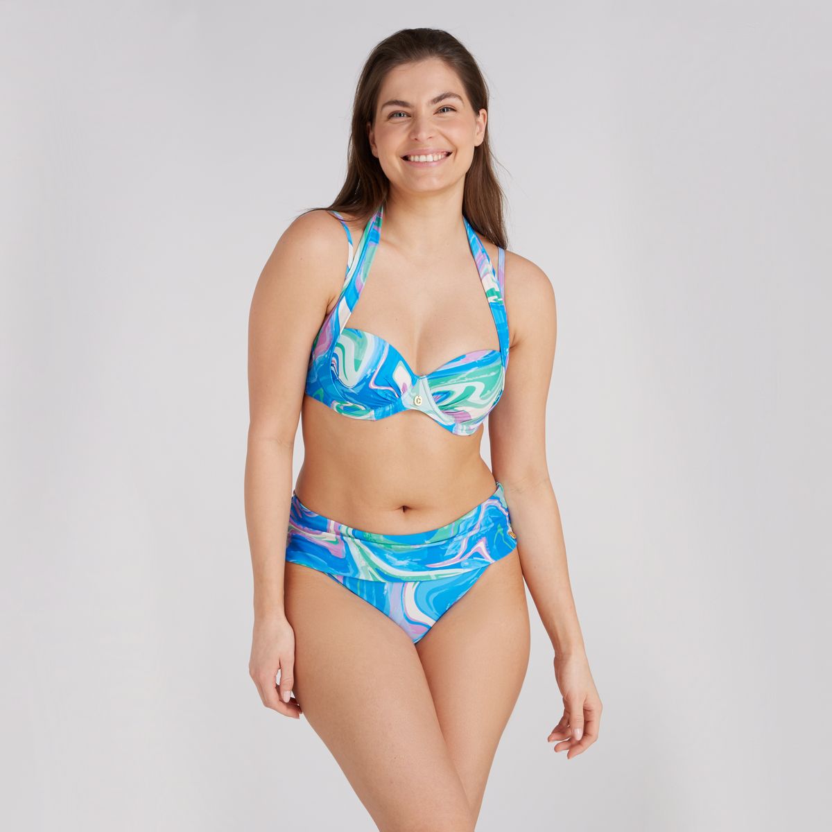 multiway bikini top swirl