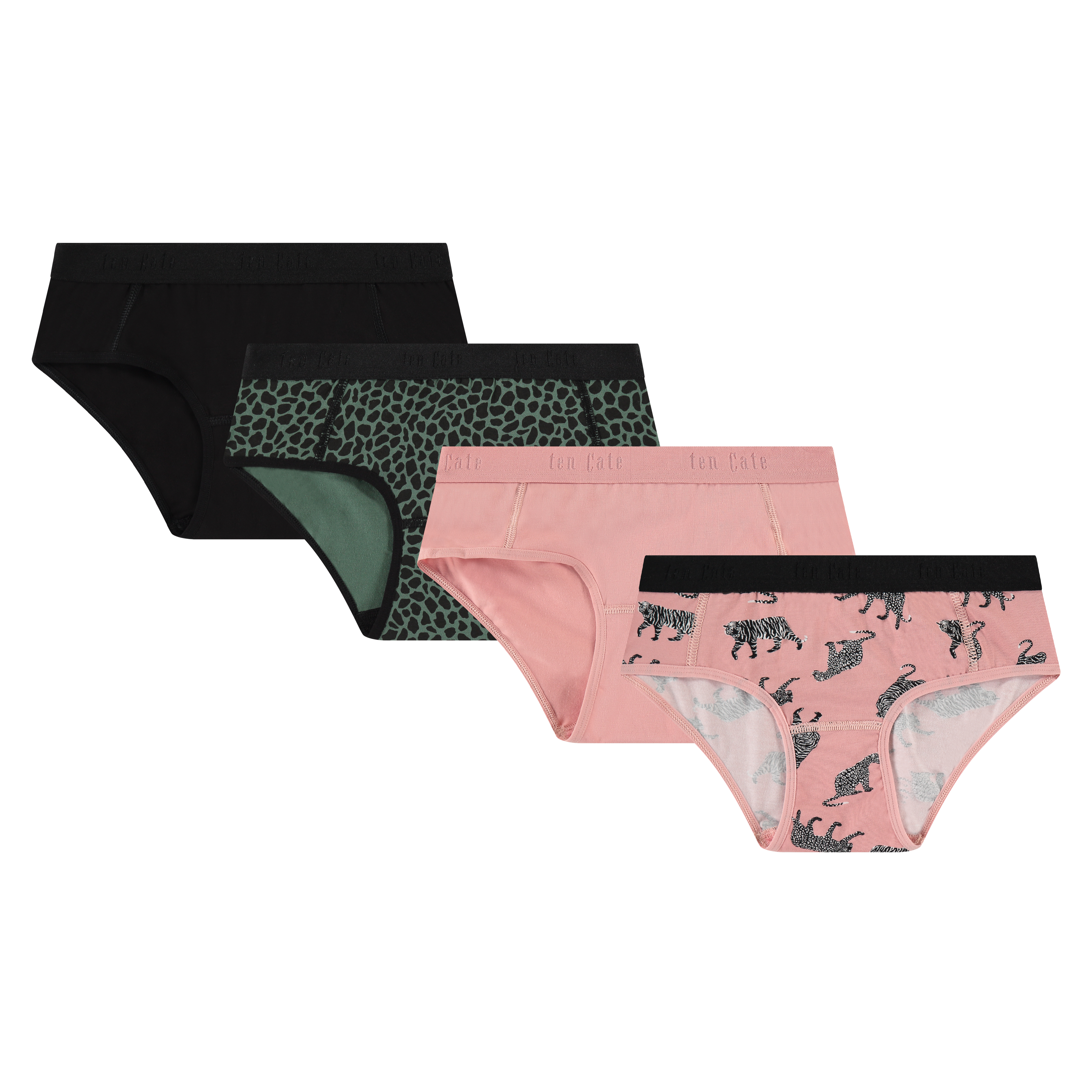 ten Cate hipster pink tiger pack voor Meisjes - Maat 146/152