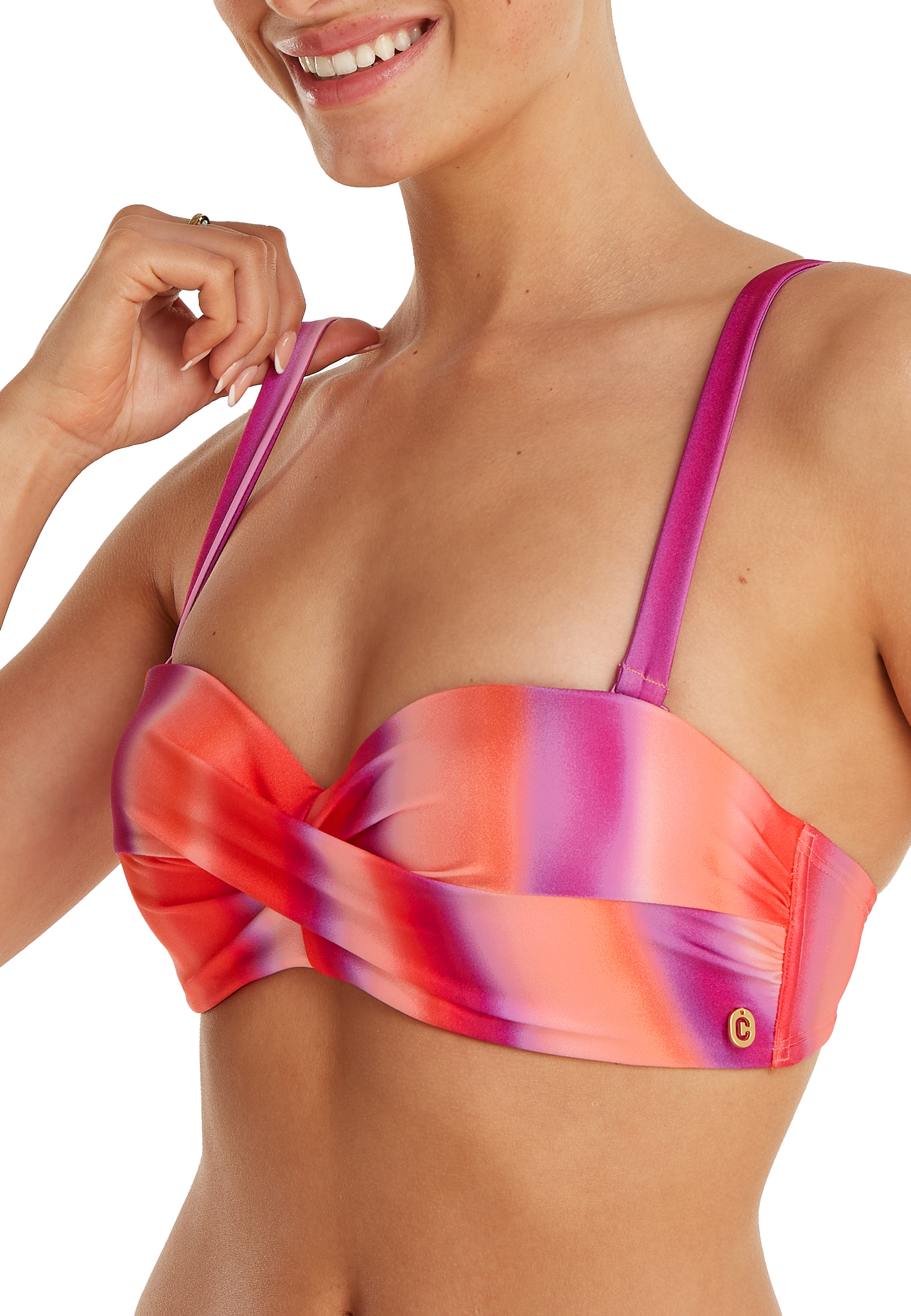 Twisted bikini top gradient 