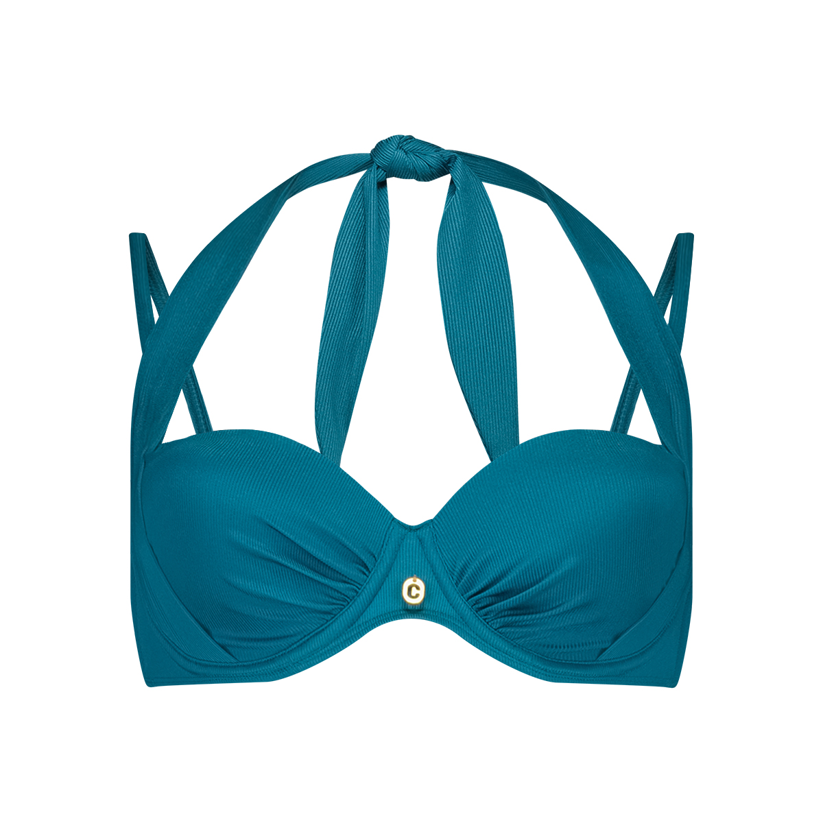 Multiway bikini top sea blue 