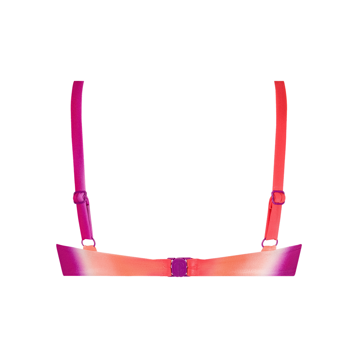 Plunge bikini top gradient